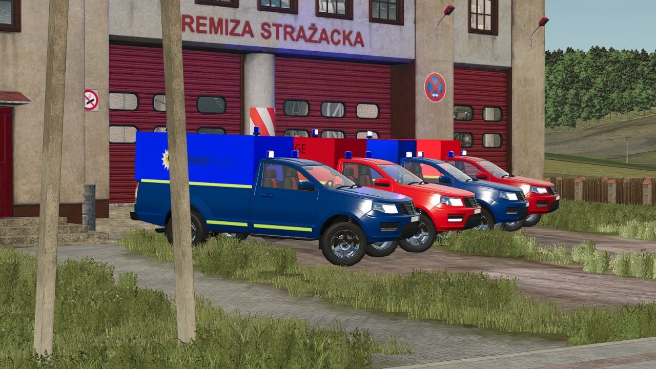Kdow, emergency services, fire brigade, police and thw