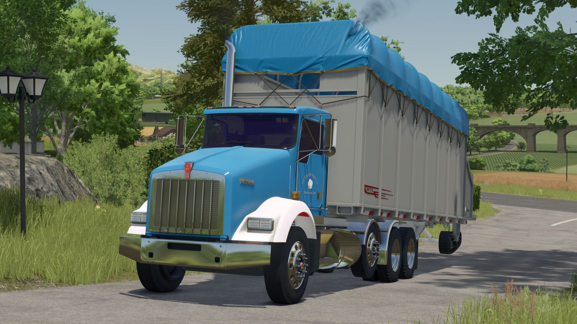 Camion de coton Kenworth KW900
