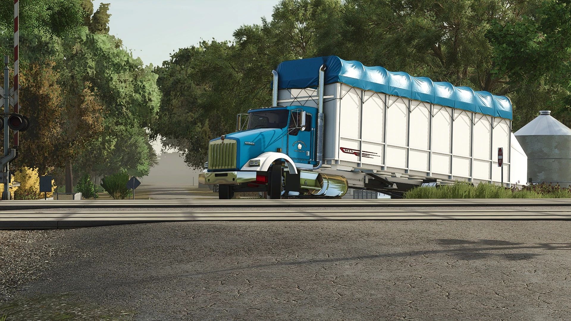 Camion de coton Kenworth KW900