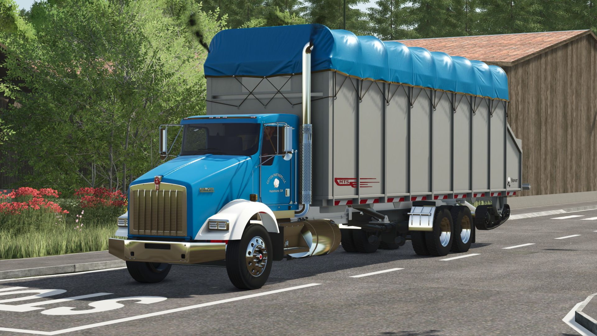 Coche de algodón Kenworth T800