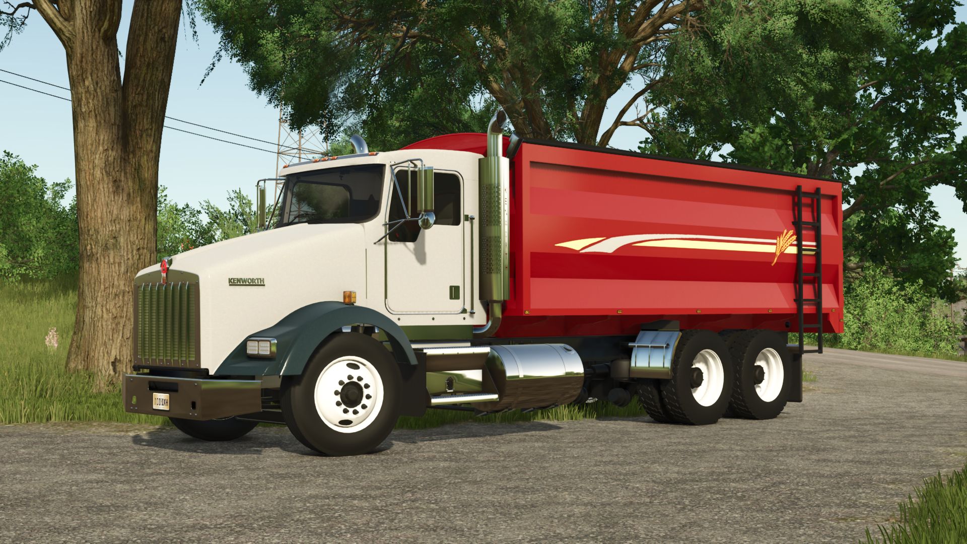 Kenworth T800 Landbouwwagen