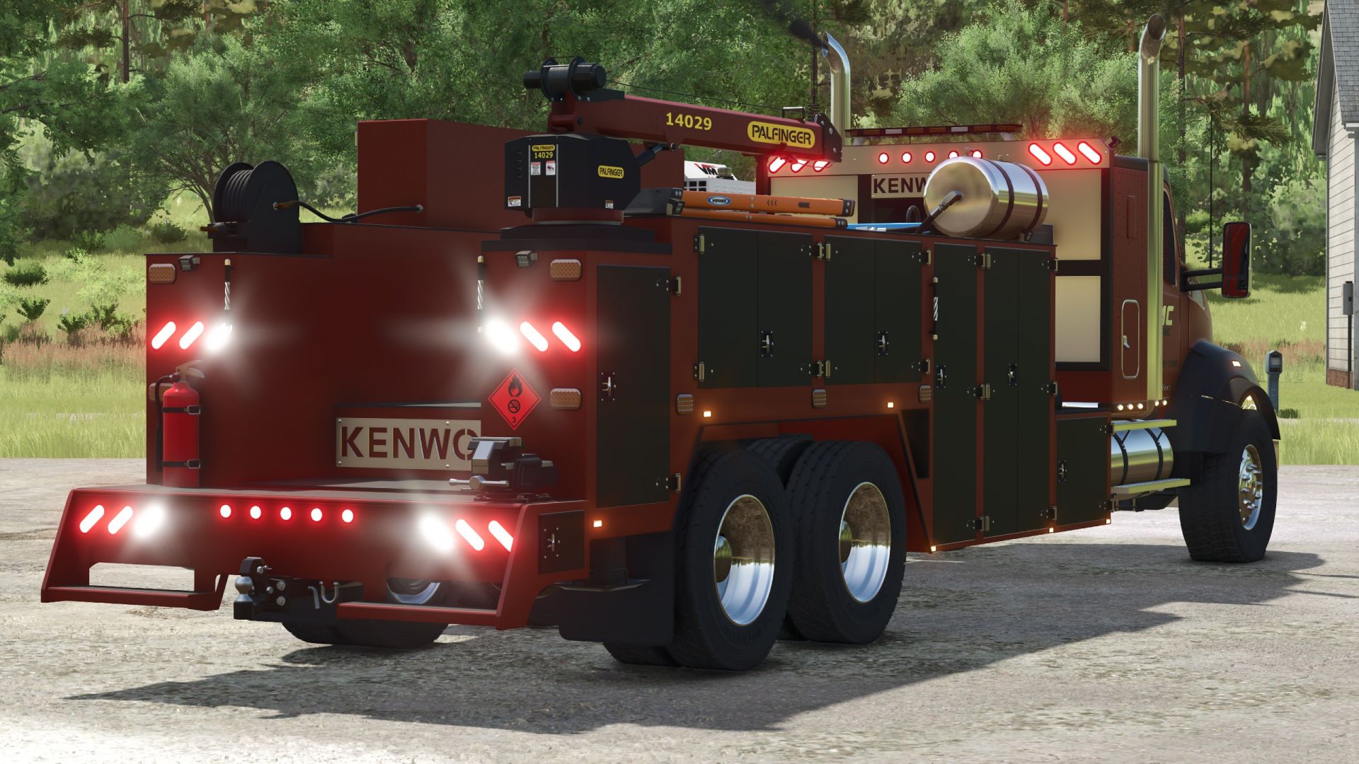 Kenworth T880 Servis Kamyonu