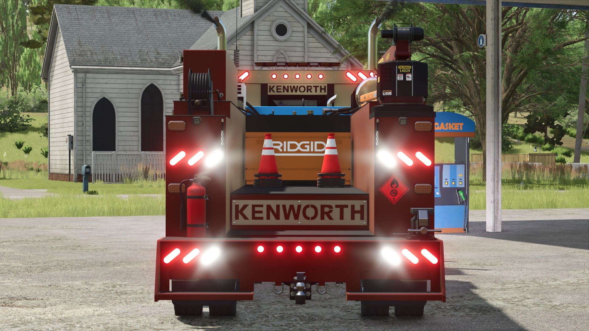 Kenworth T880 Servis Kamyonu