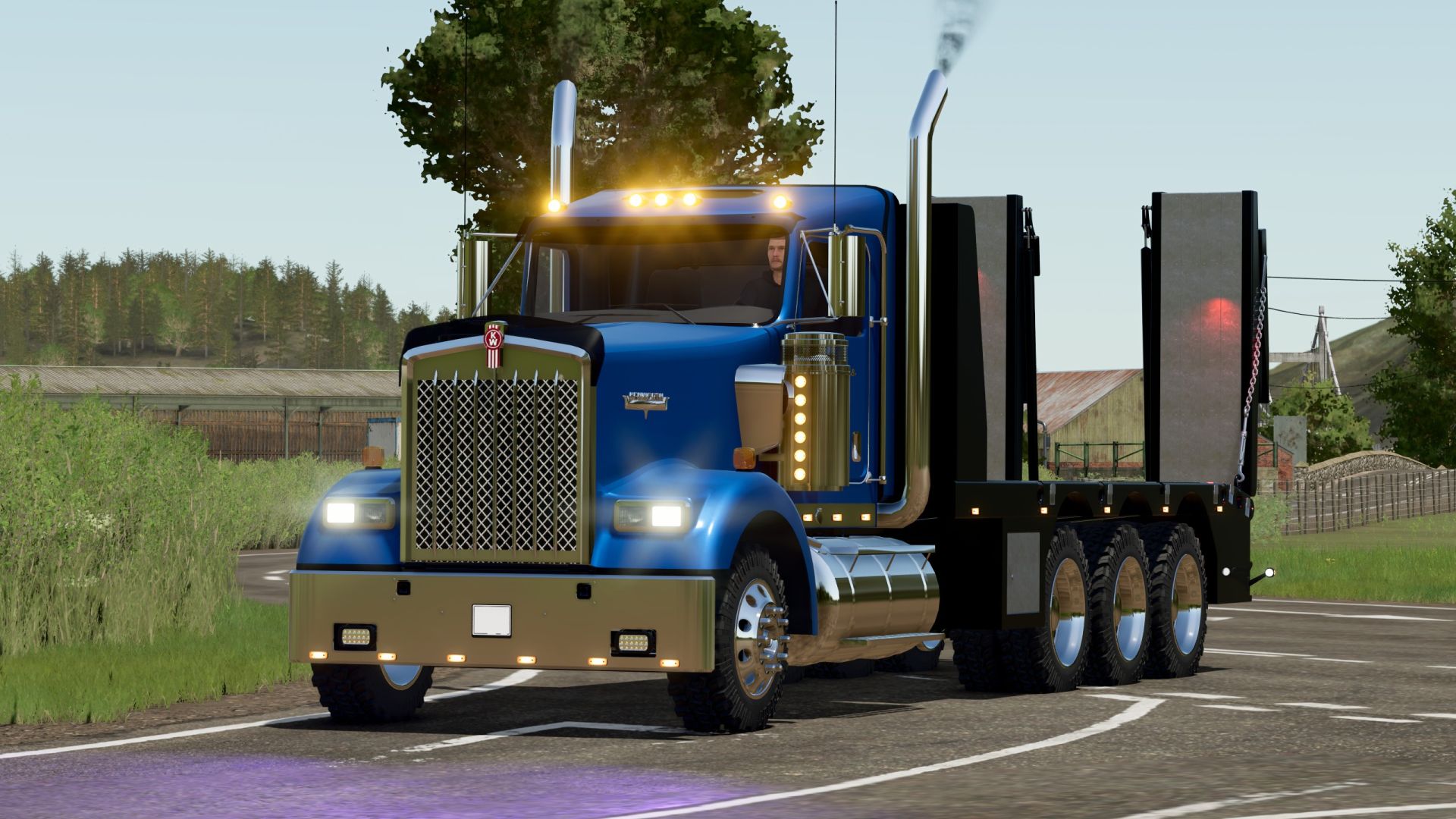 Kenworth W900 Flatbed