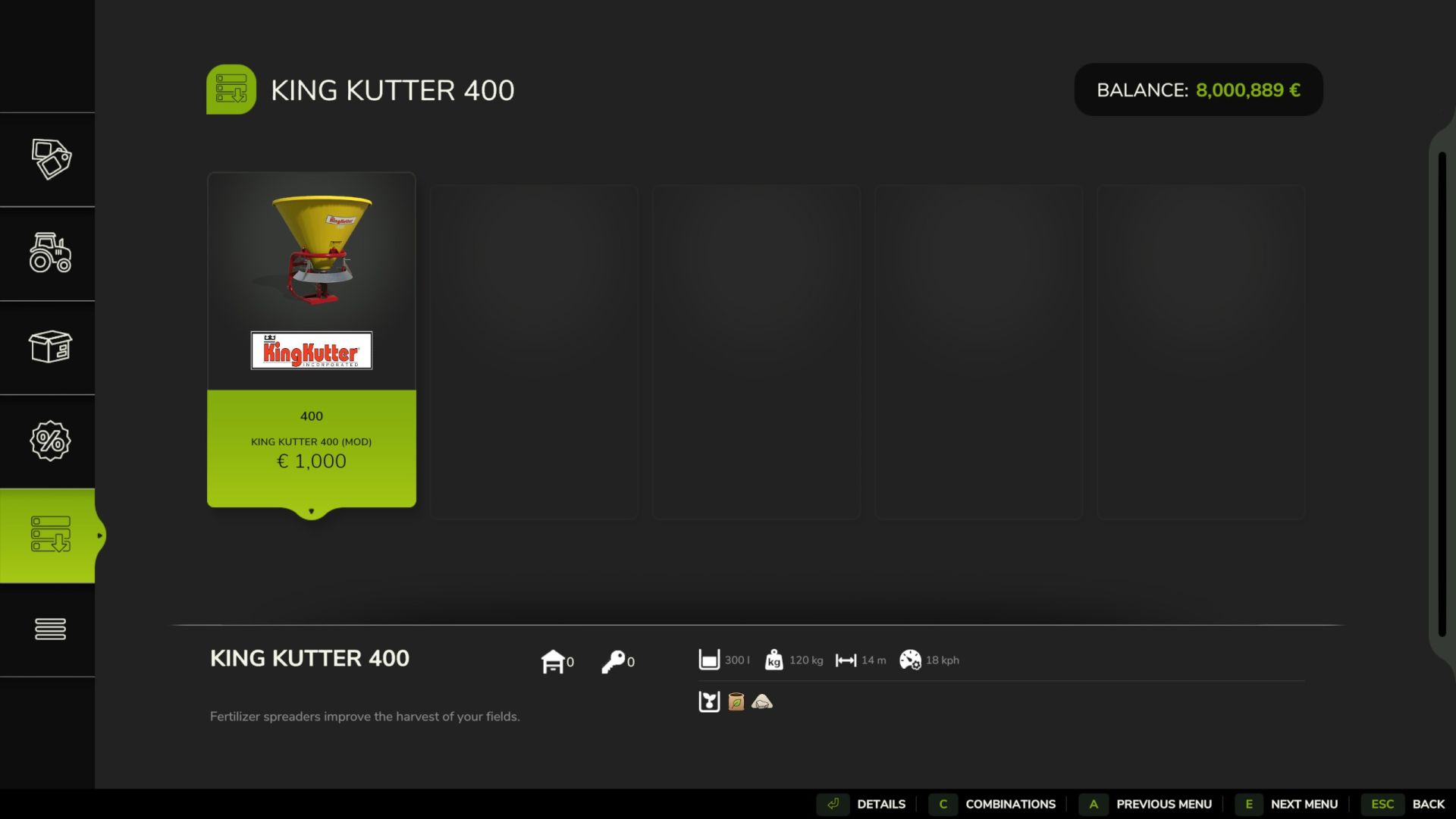 King Kutter 400