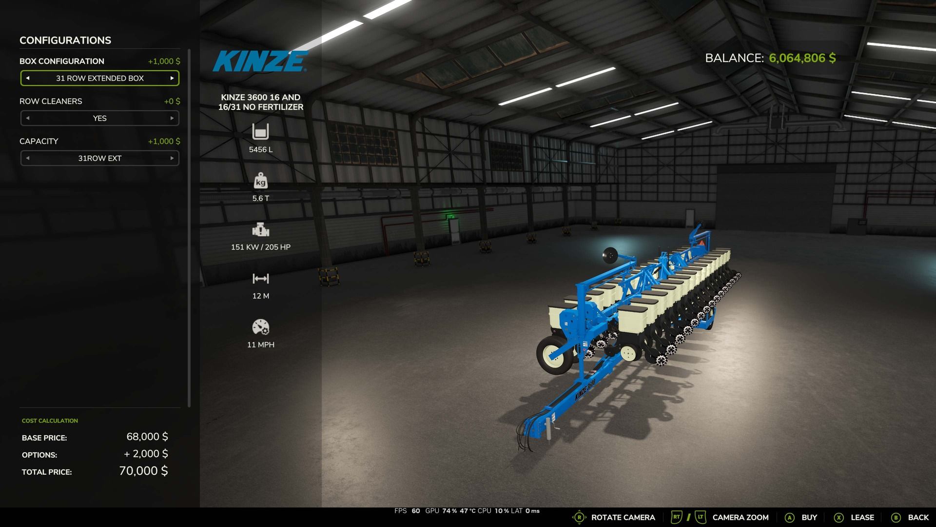 Kinze 16/31