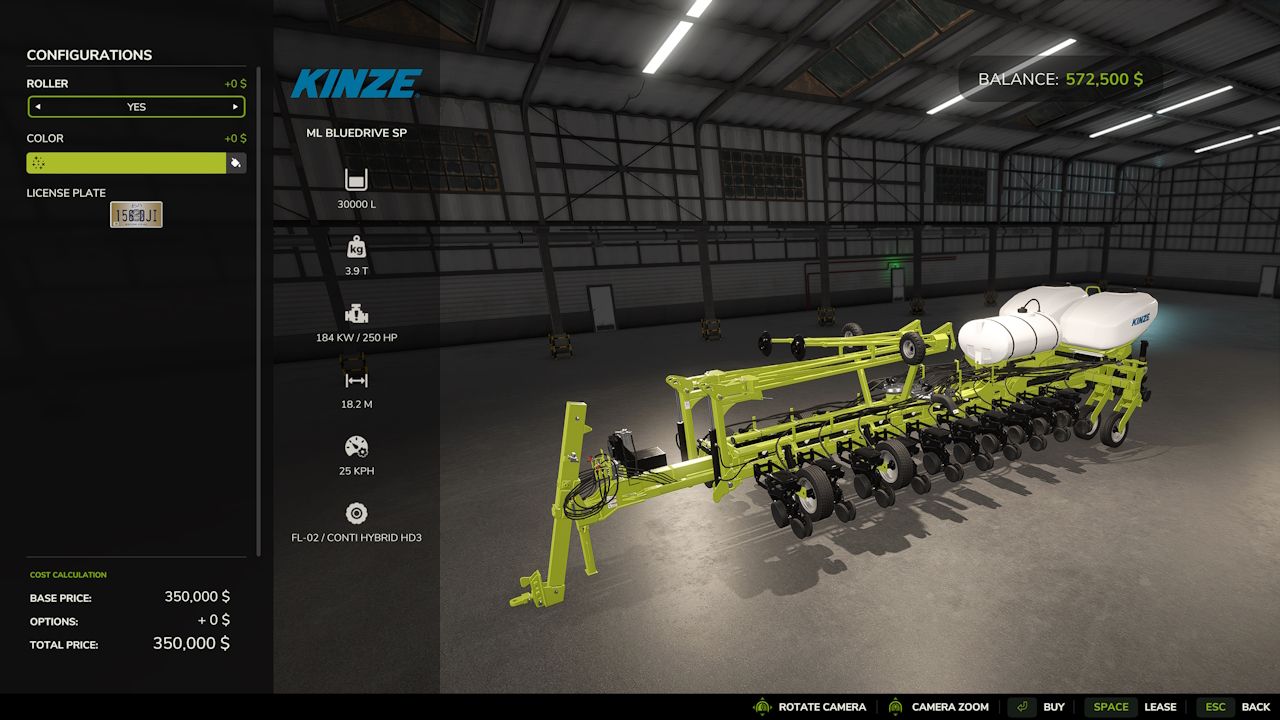 Kinze Blue Drive Multi