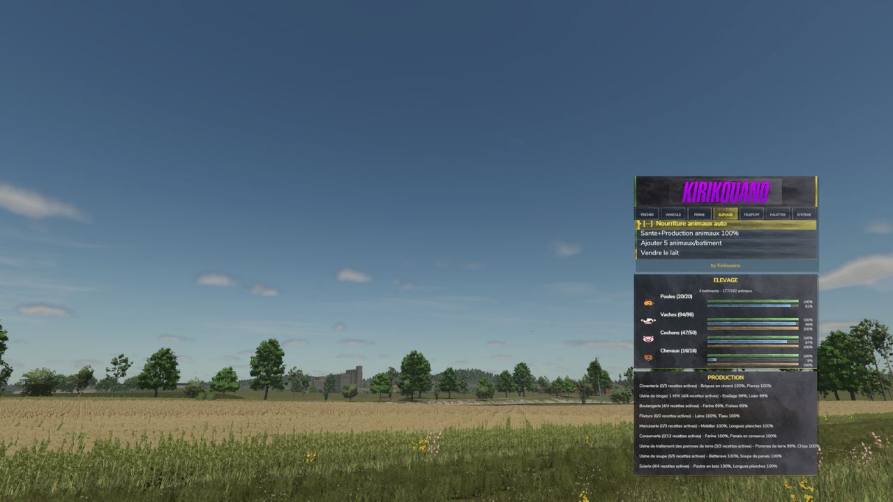 Kirikouano Menu HUD
