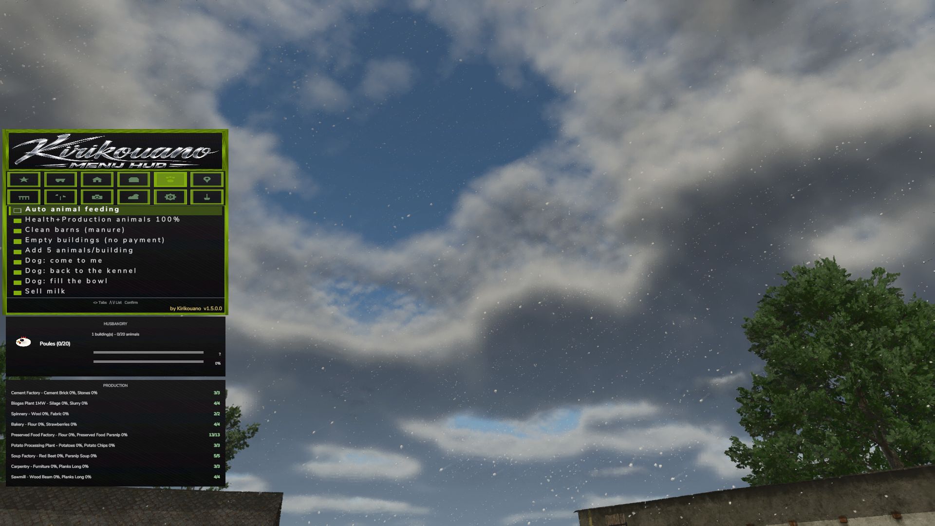 Kirikouano Menu HUD FS25 thumbnail 3