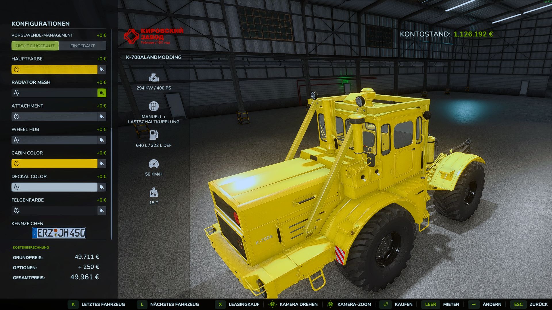 Kirovets K-700A