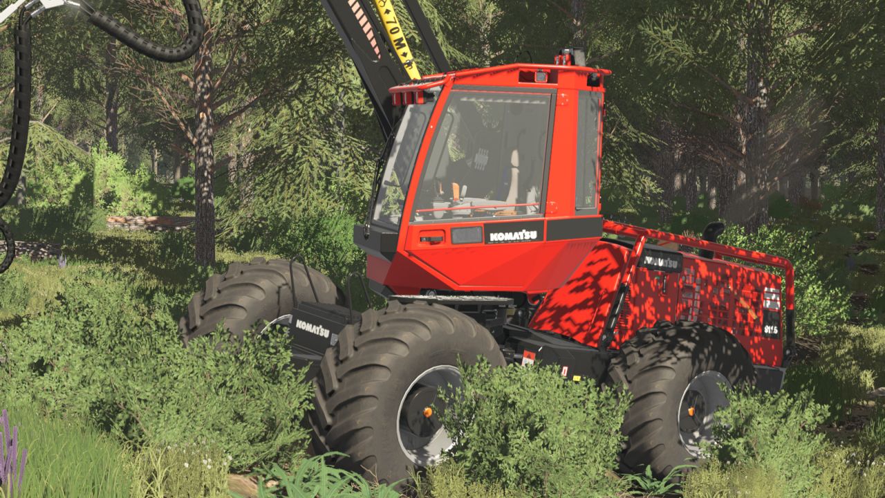 Komatsu 911 4 Wheel