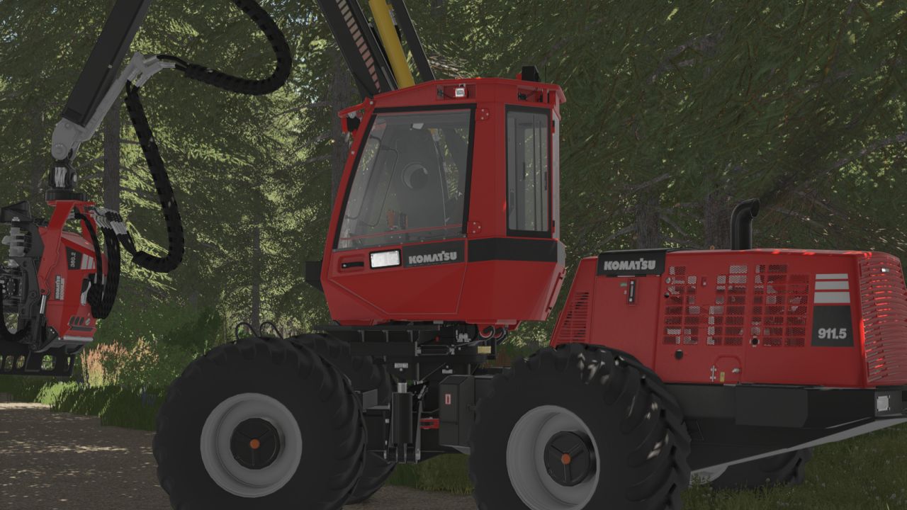 Komatsu 911 4 Wheel
