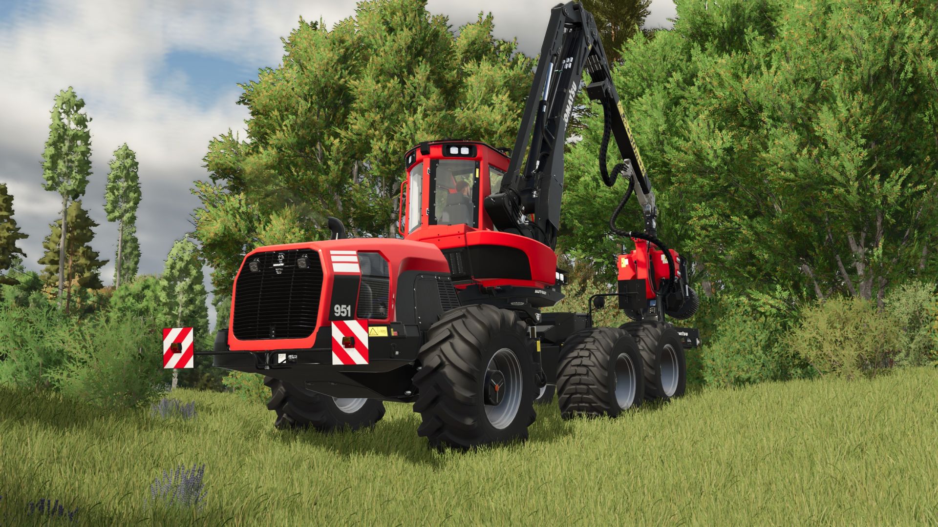 Komatsu 951 (90cm max tree size)