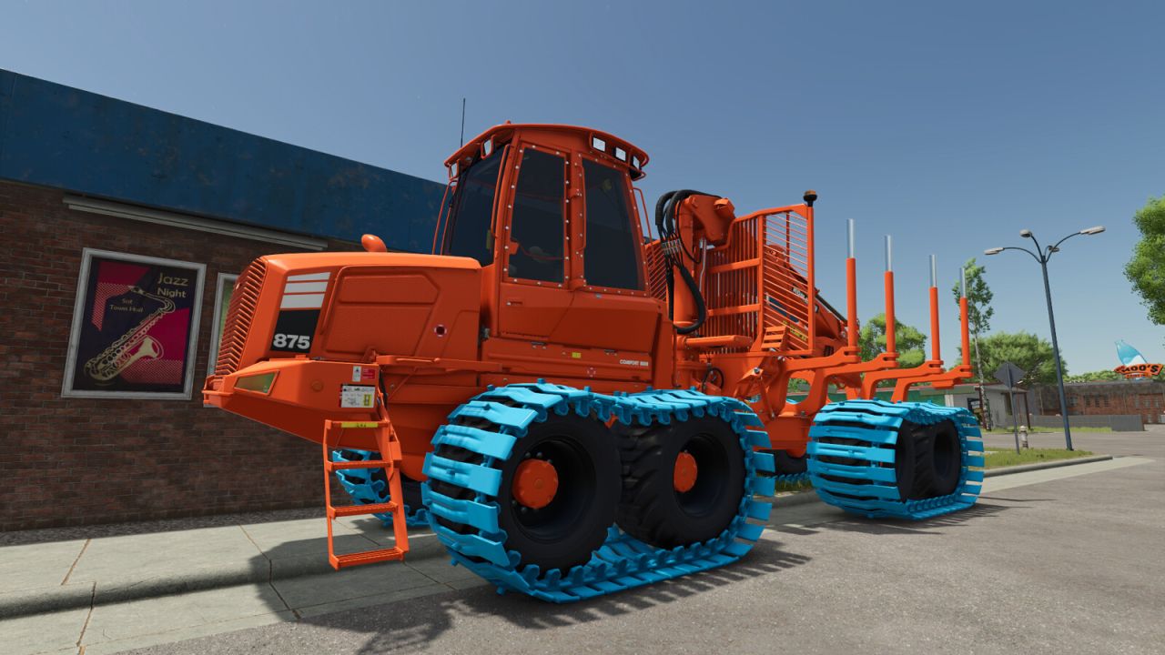 Komatsu Forwarder 875