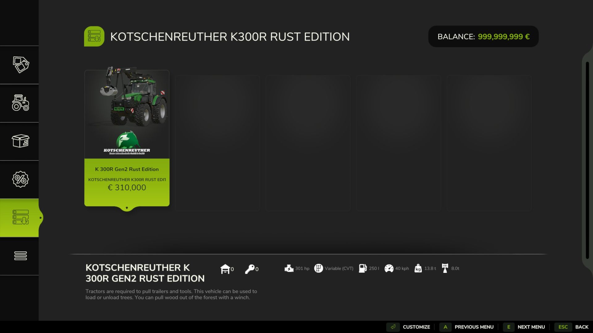Kotschenreuther K300R Rust Edition