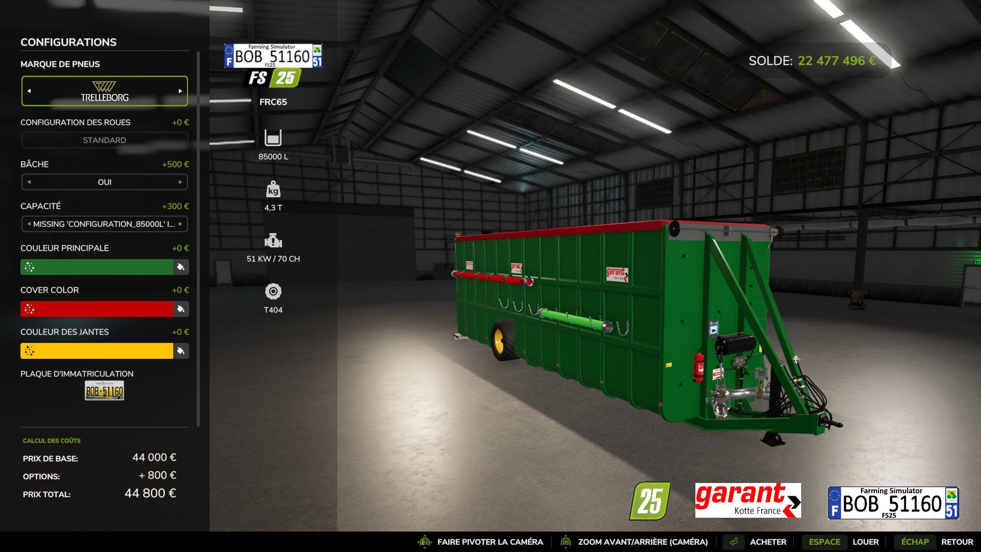 Kotte Garant FRC65 Edit