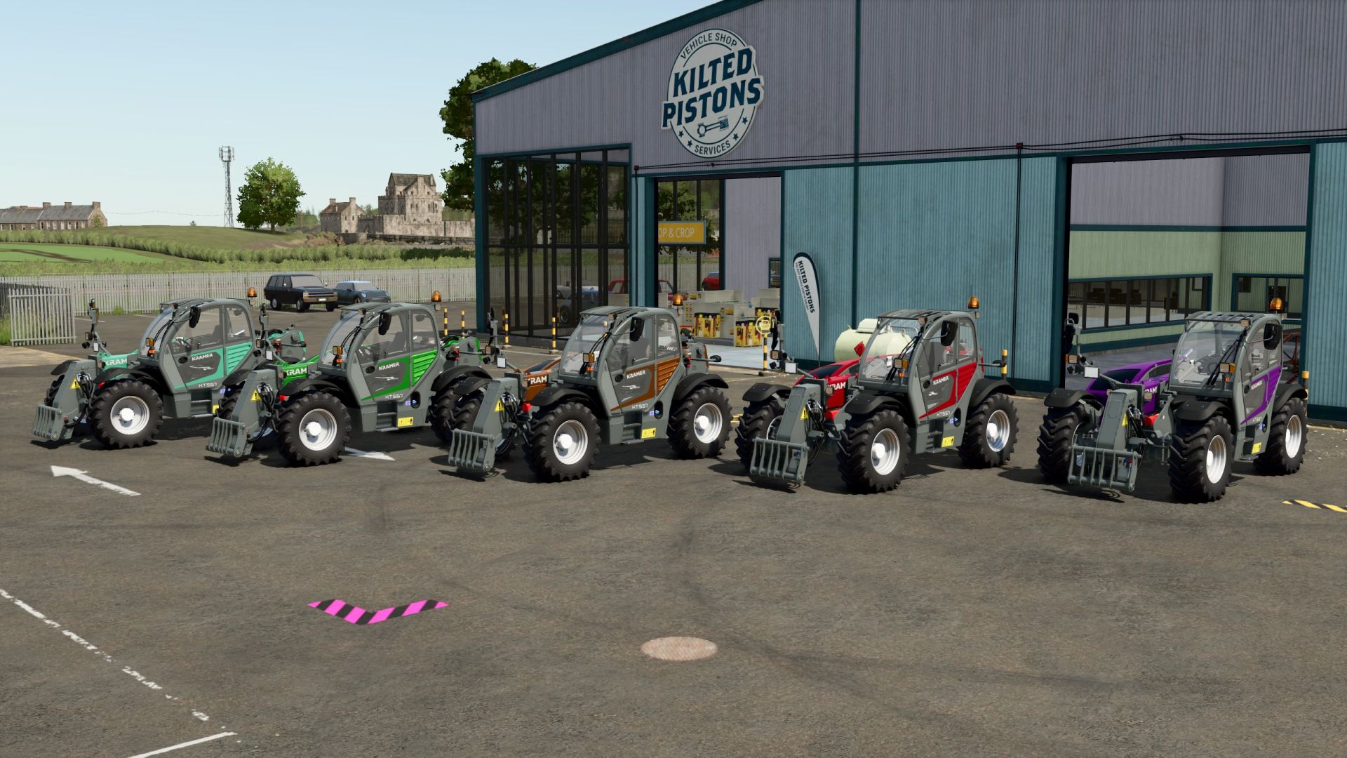 Kramer KT557 (Mehrfarbig)