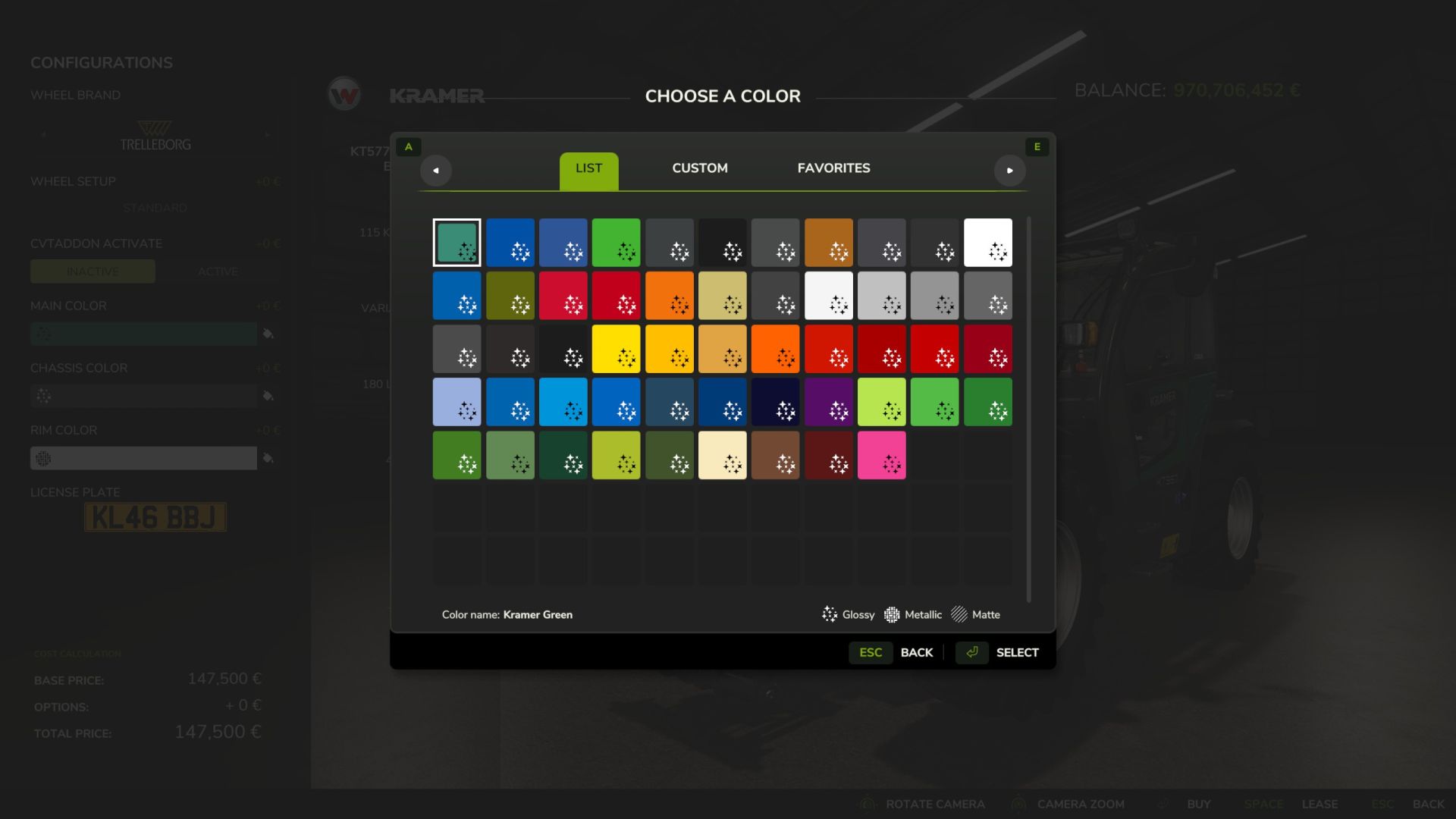 Kramer KT557 (Mehrfarbig)