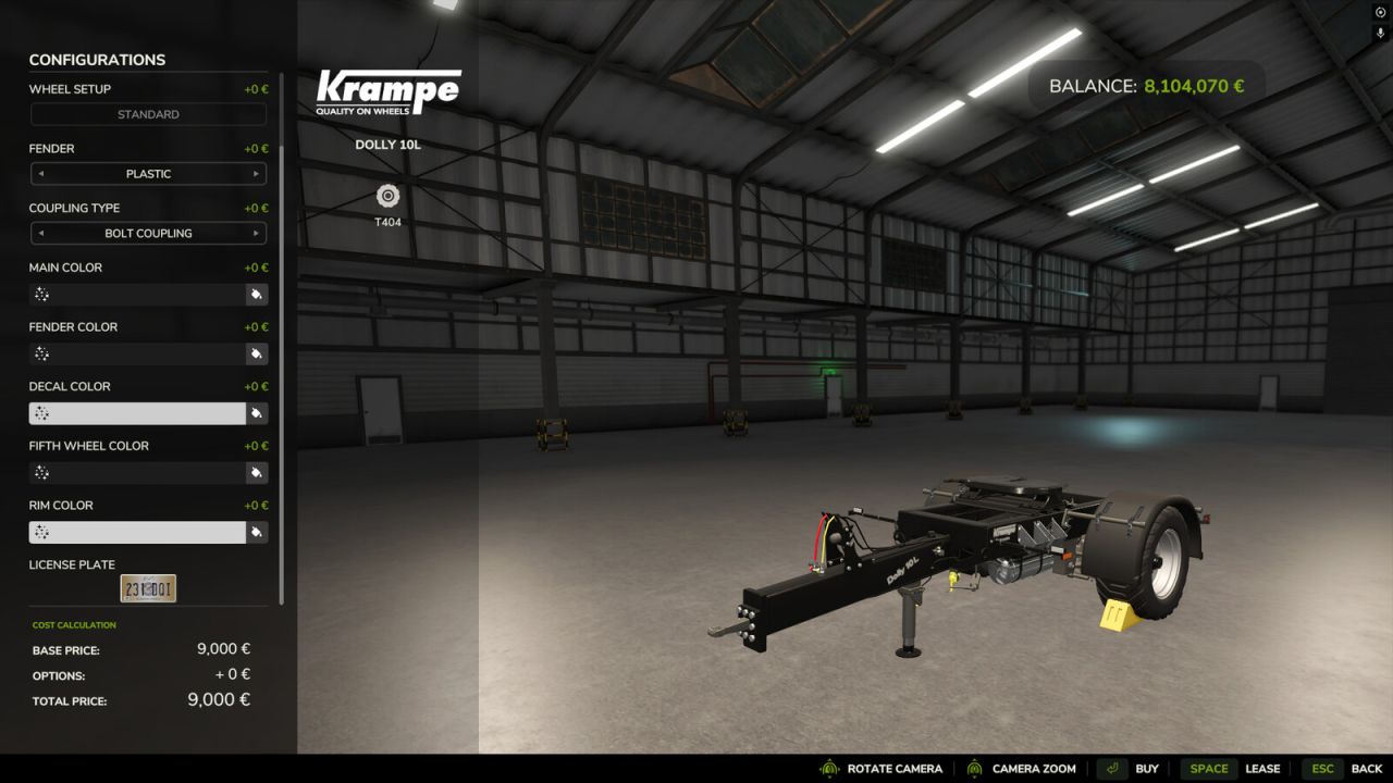 Krampe Dolly 10L
