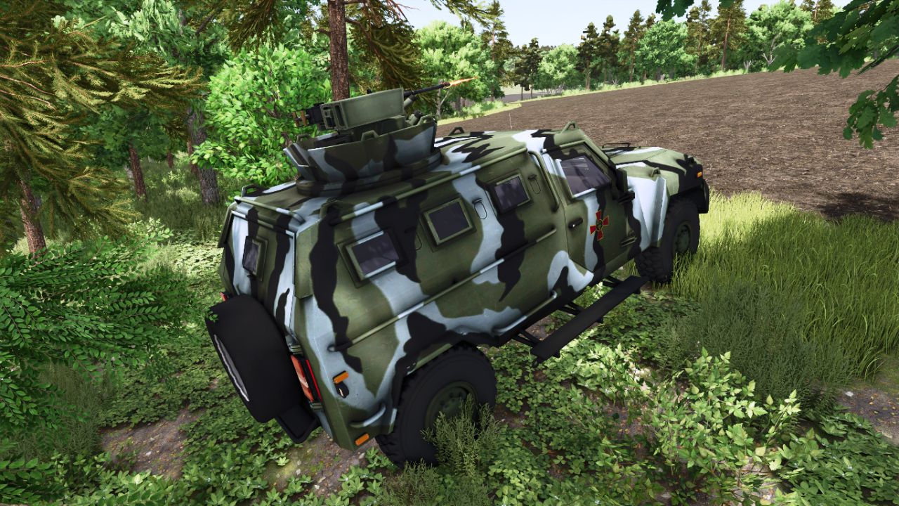 KrAZ Cougar (4x4 hafif zırhlı personel taşıyıcı / taktik devriye aracı)