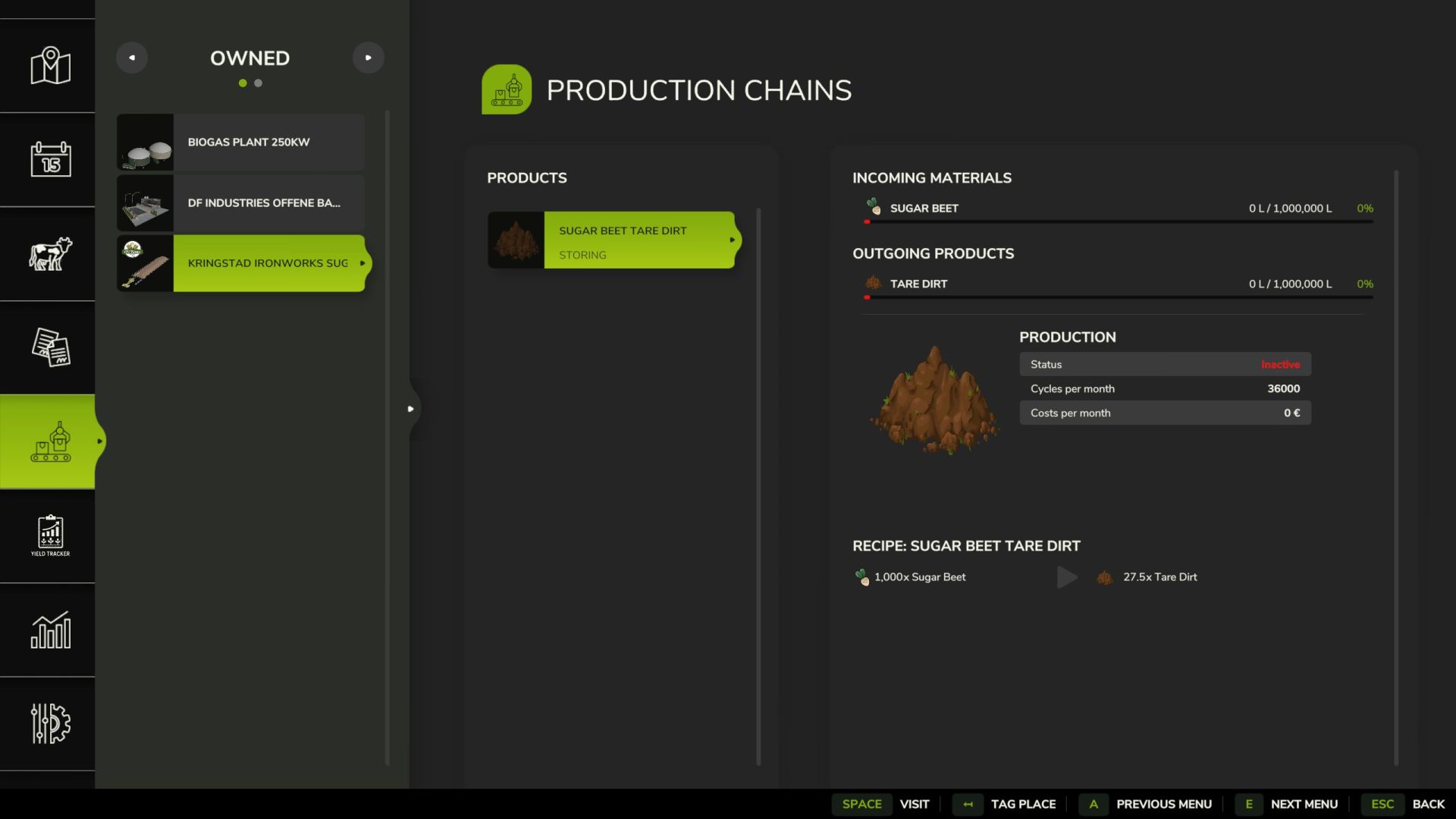 Kringstad Ironworks Sugar Beet Piler
