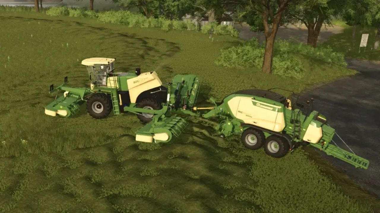 Krone Big M 500 FS25 KingMods Krone Big M 500 FS25 KingMods