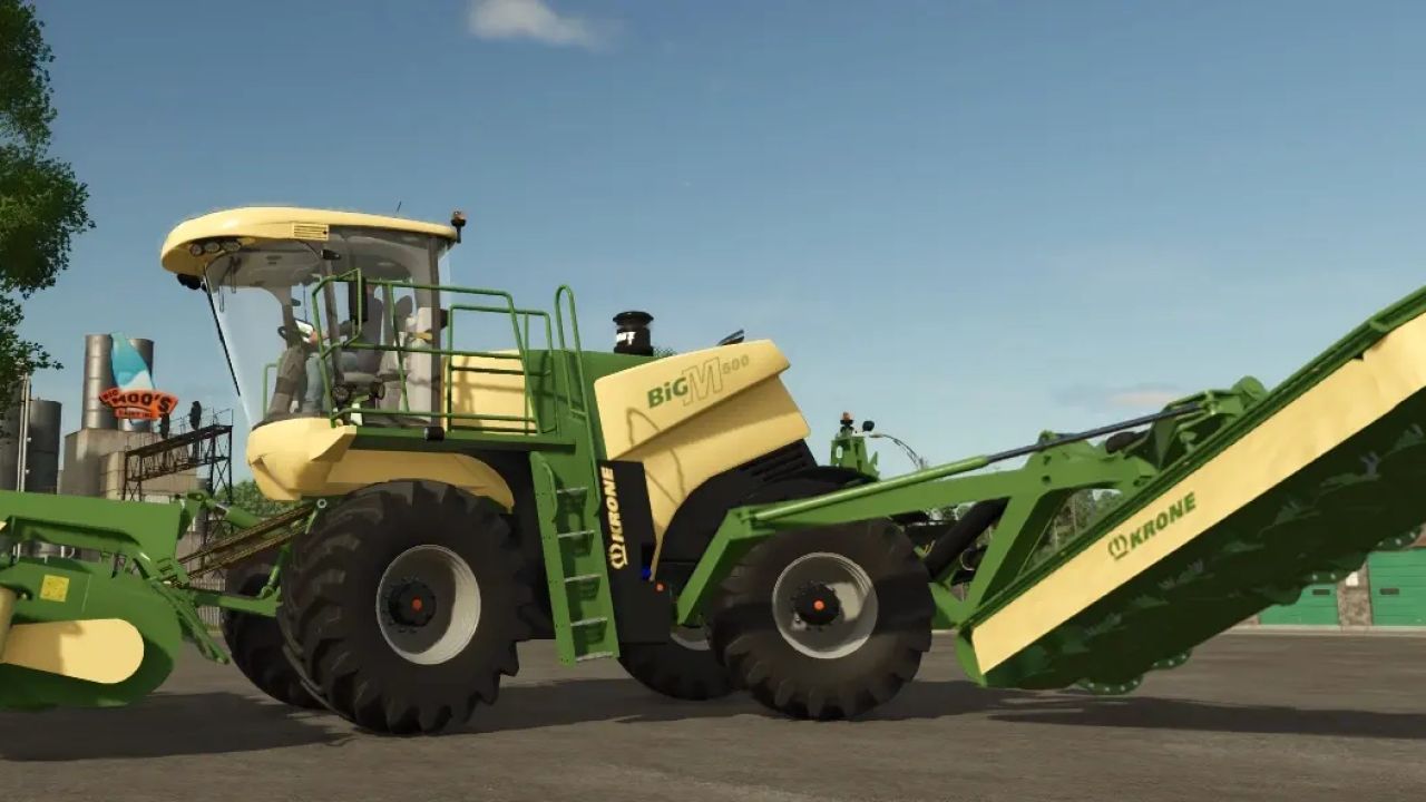 Krone Big M 500 LS25 KingMods Krone Big M 500 LS25 KingMods