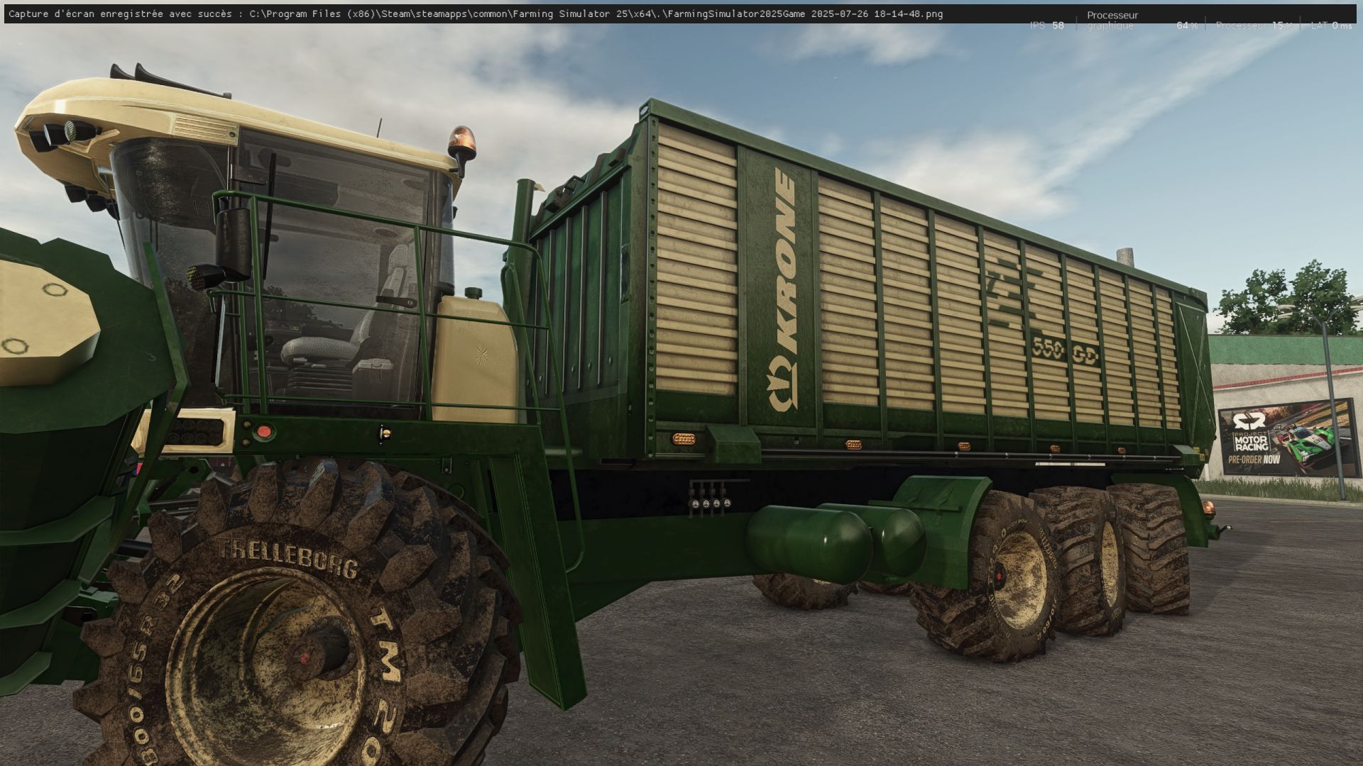 Krone BIG ZX550GD