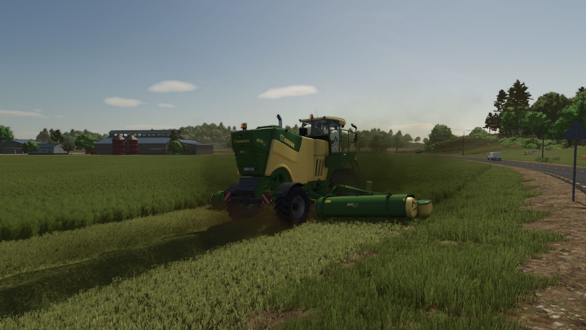 Krone Big M 450 (plus rapide / plus puissant)