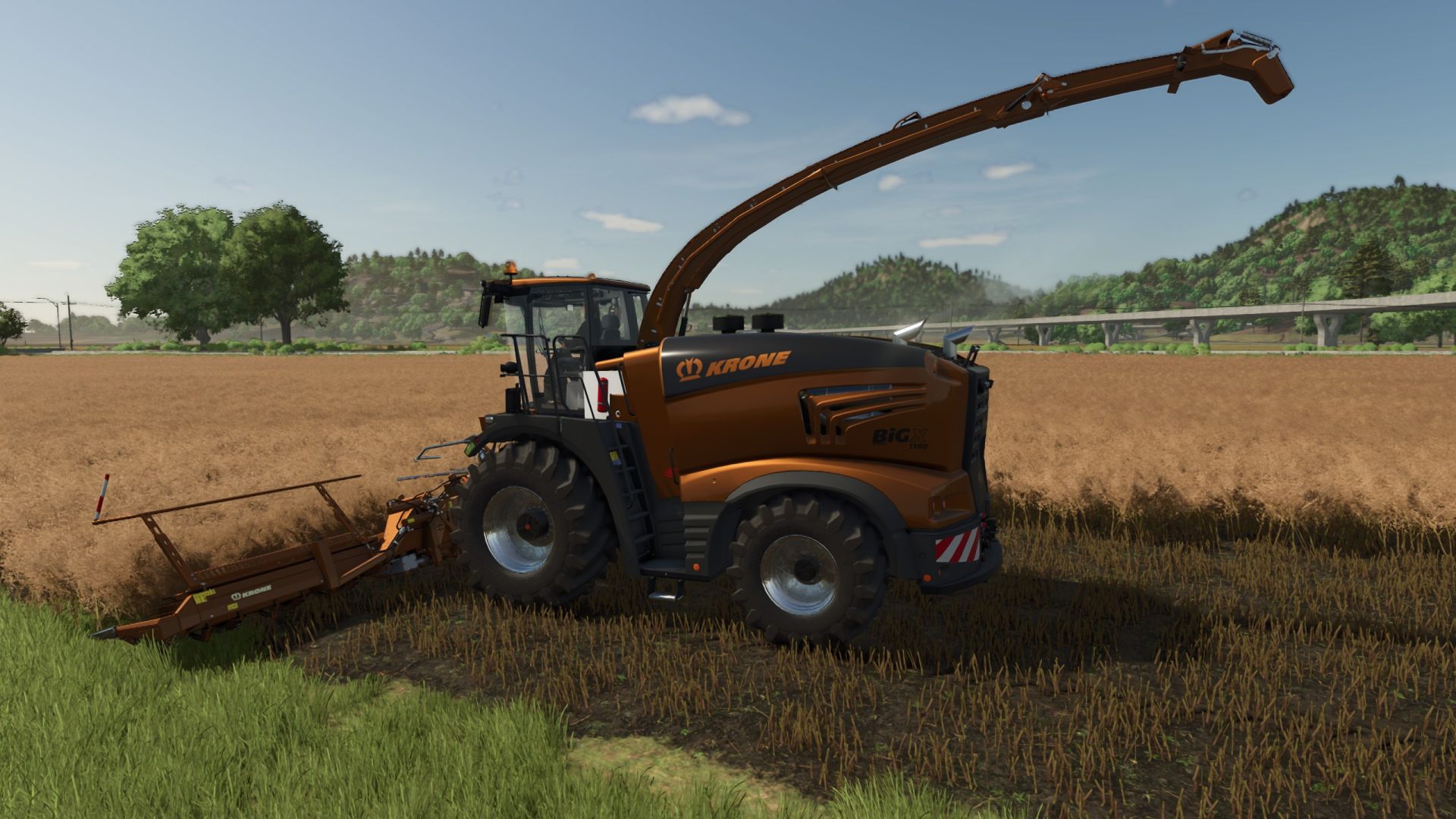 Krone BigX1180 & X-Collect900 (Farben + Trichter)
