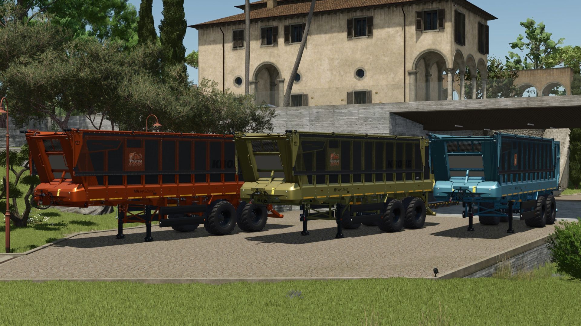 Krone GX Agriliner 520 LKW
