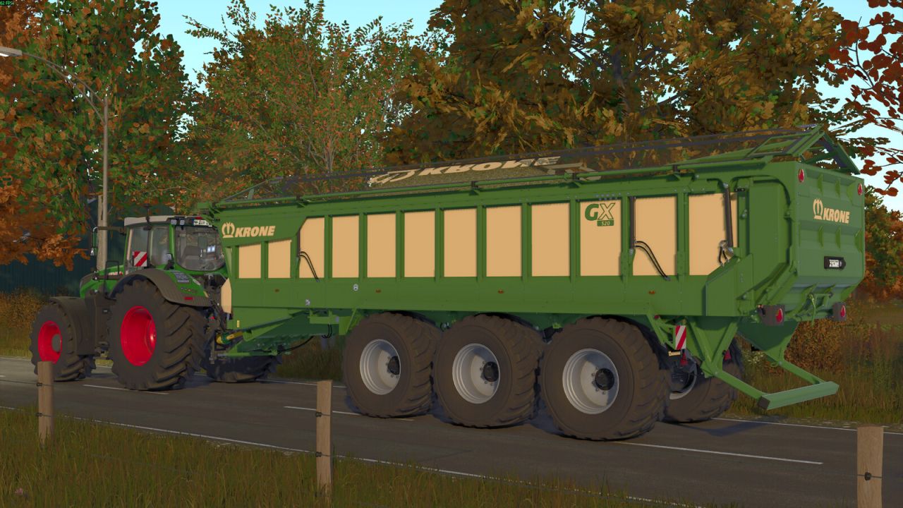 Krone GX520 Folded
