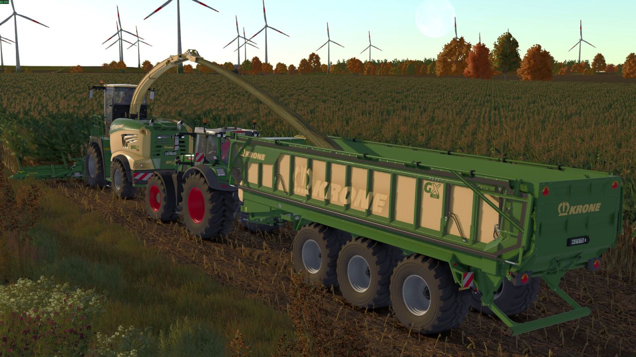 Krone GX520 Folded