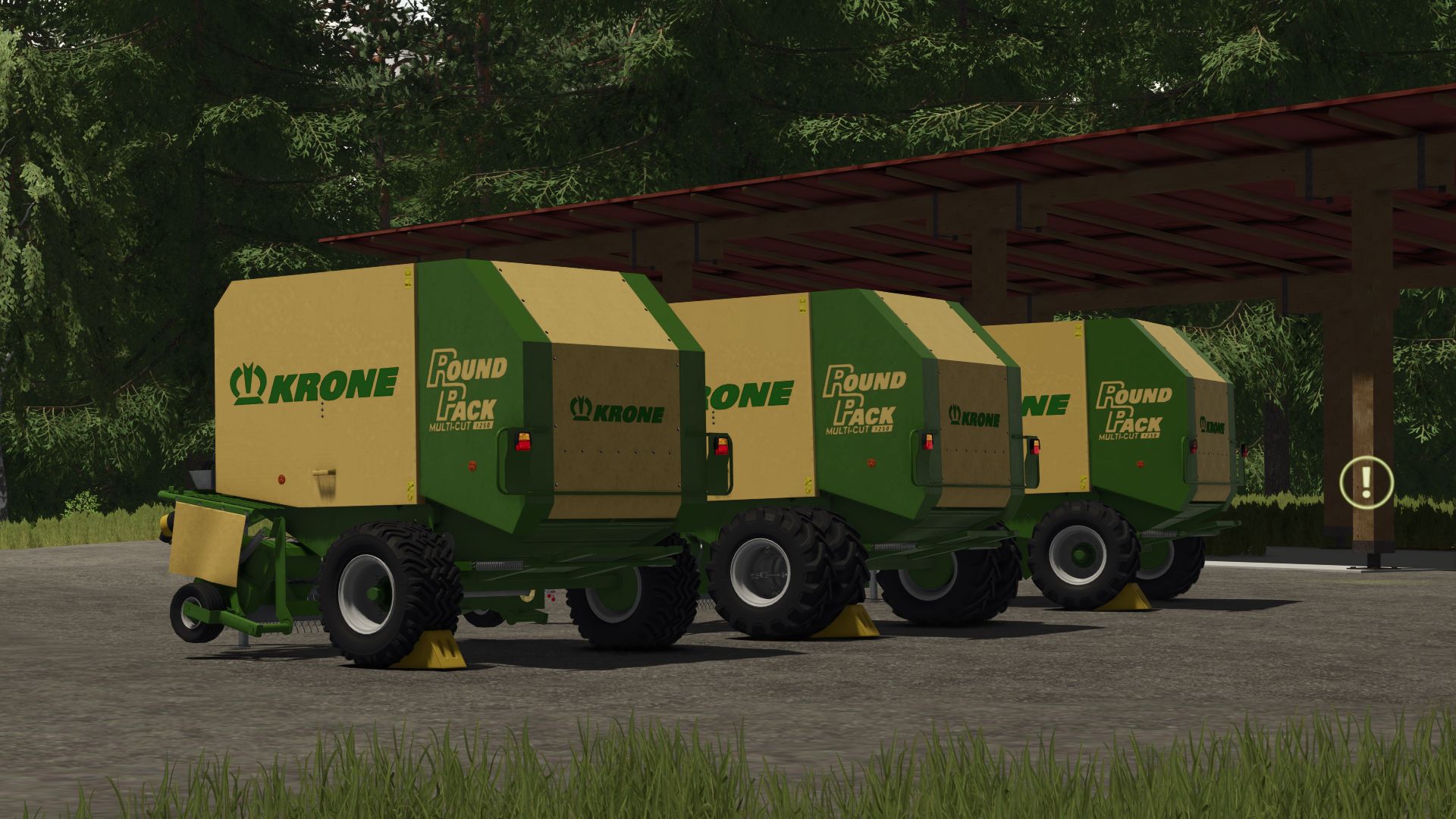 Krone Roundpack 1250 Multi Cut