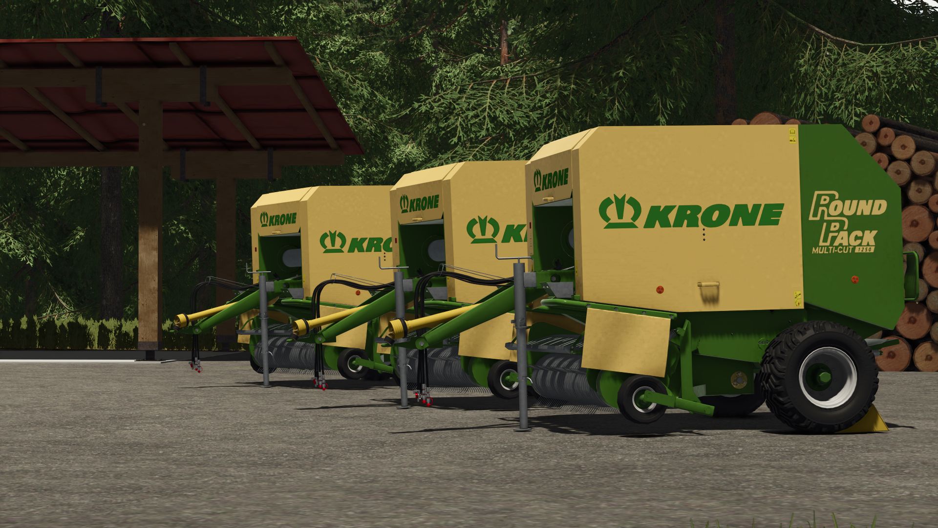 Krone Roundpack 1250 Multi Cut