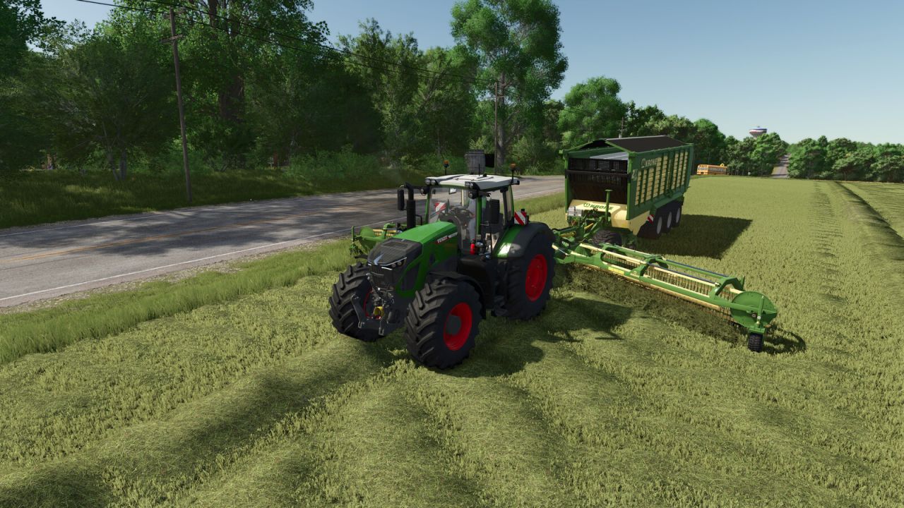 Krone Trailed Windrower