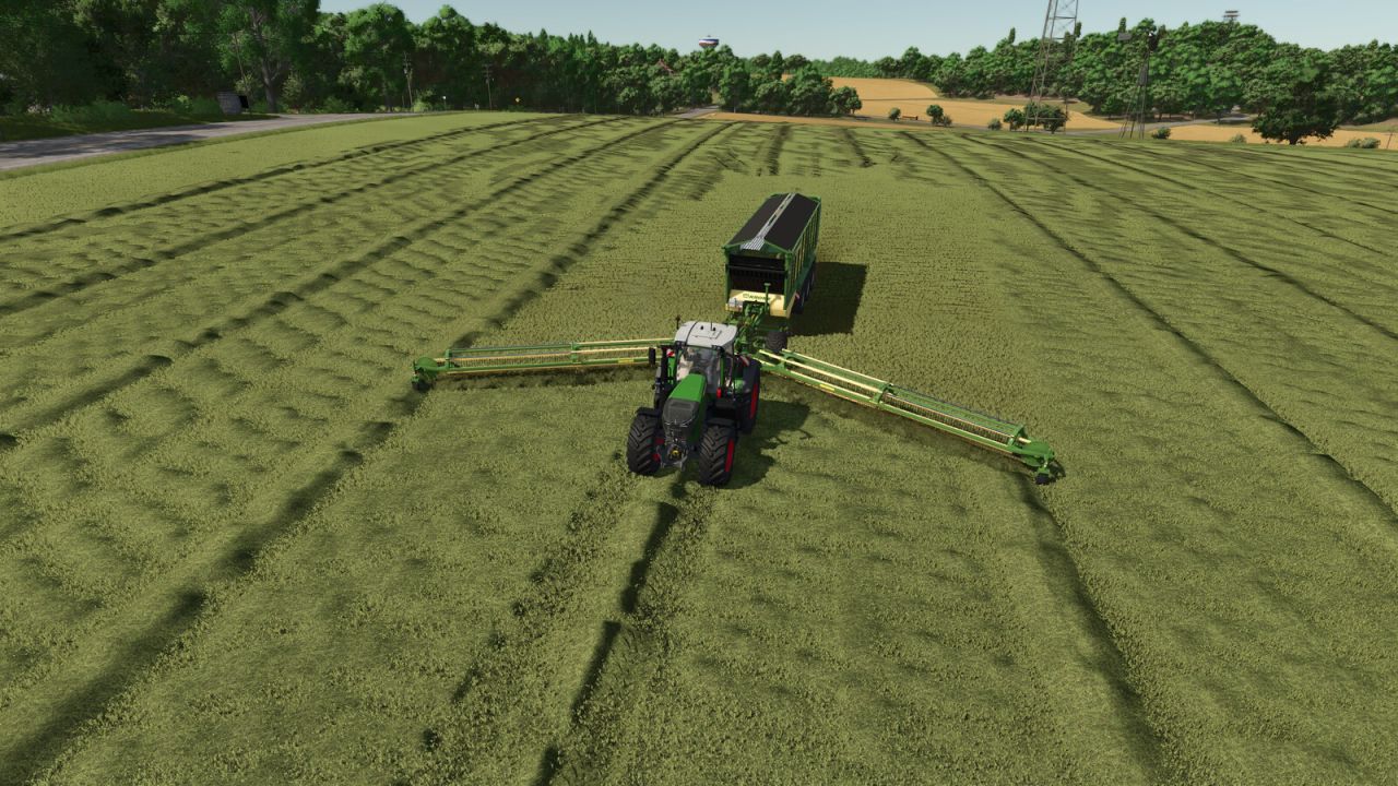 Krone Trailed Windrower
