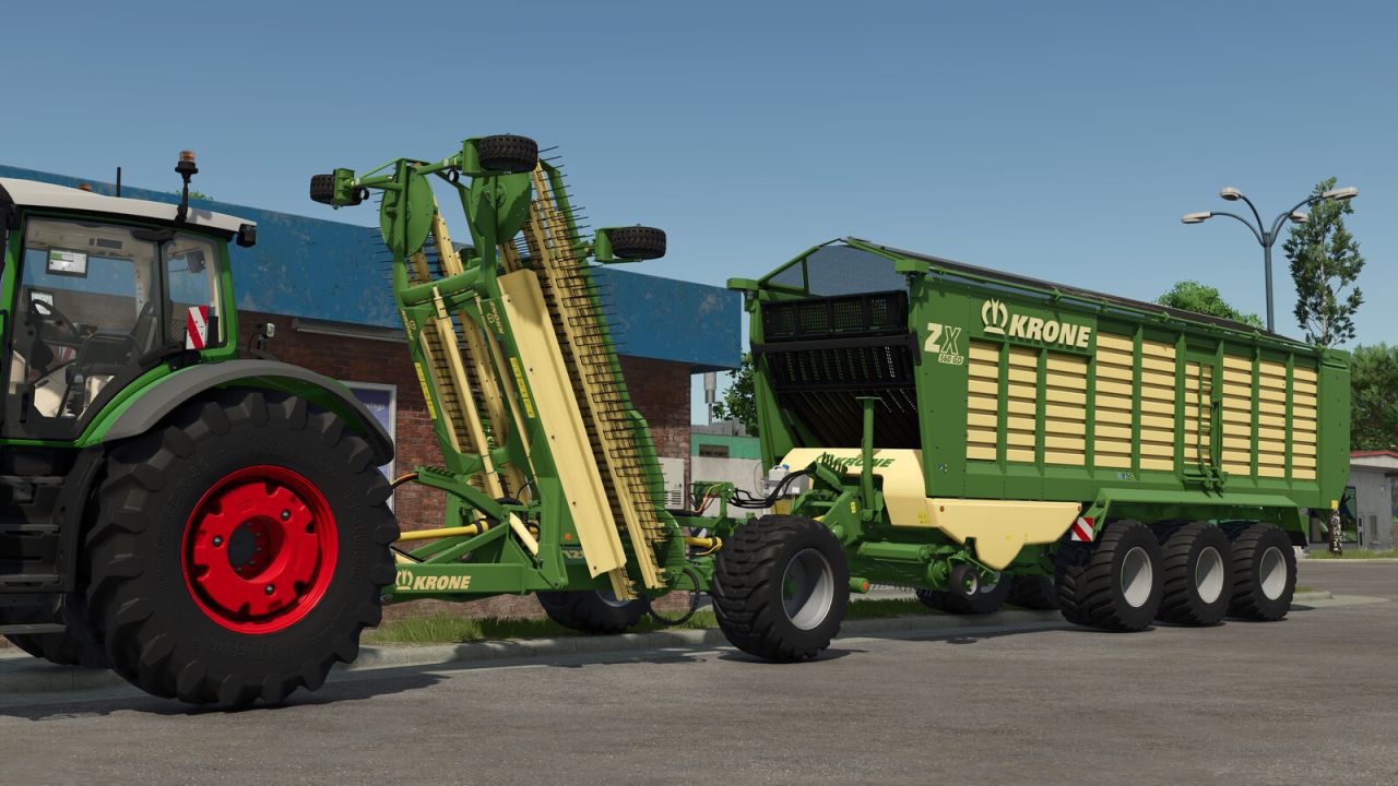 Krone Trailed Windrower