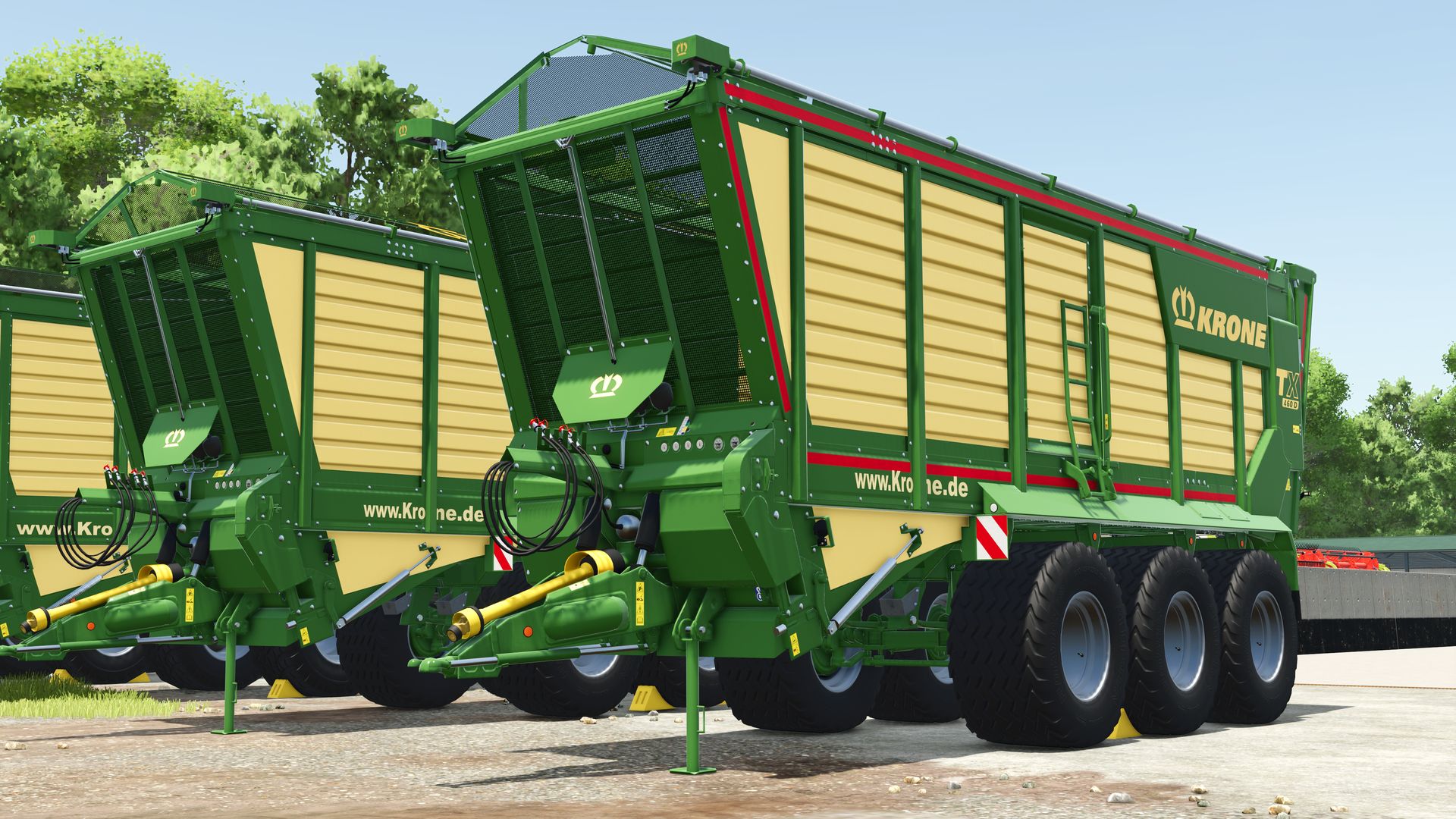 Krone TX460D