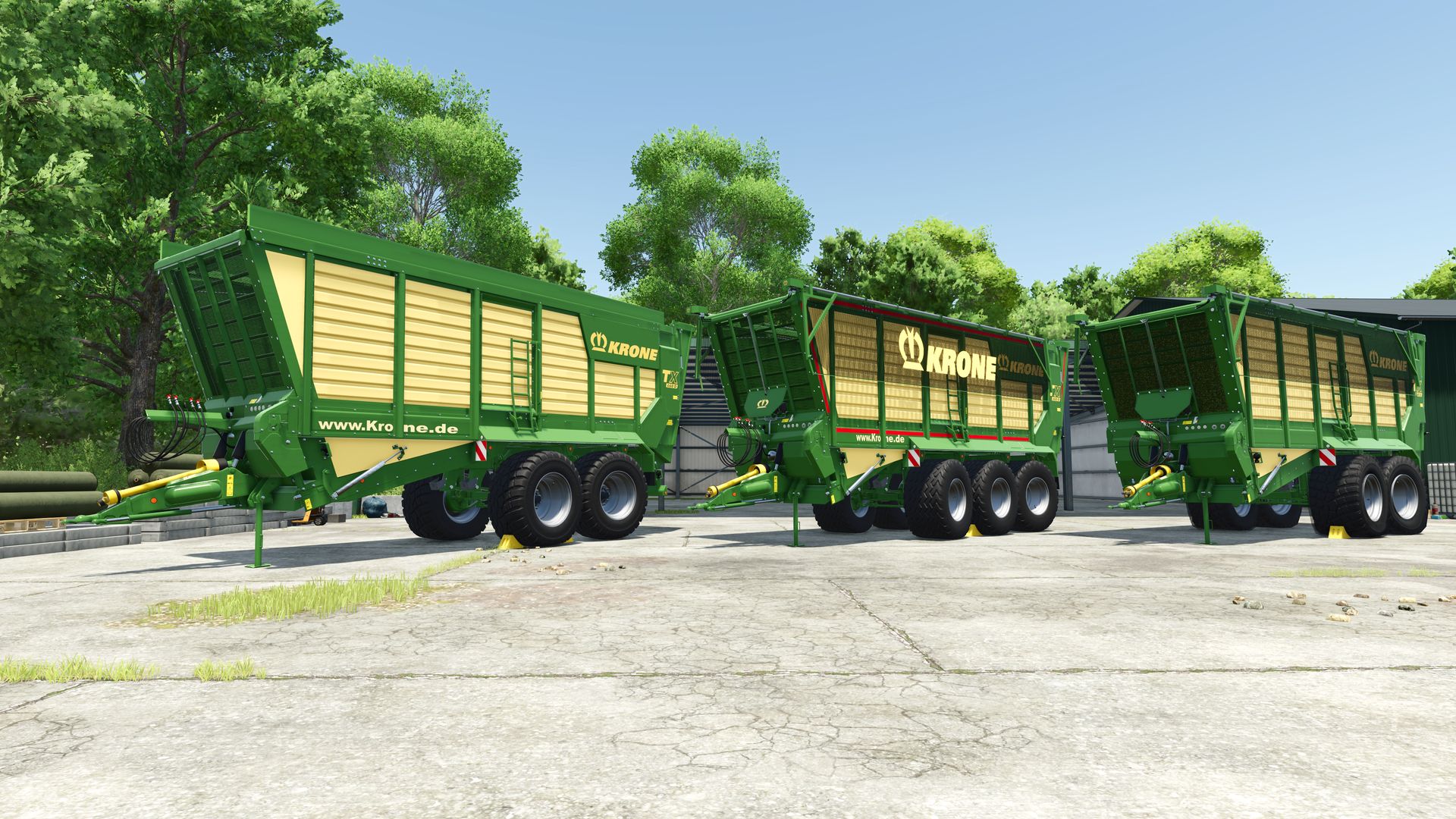 Krone TX460D