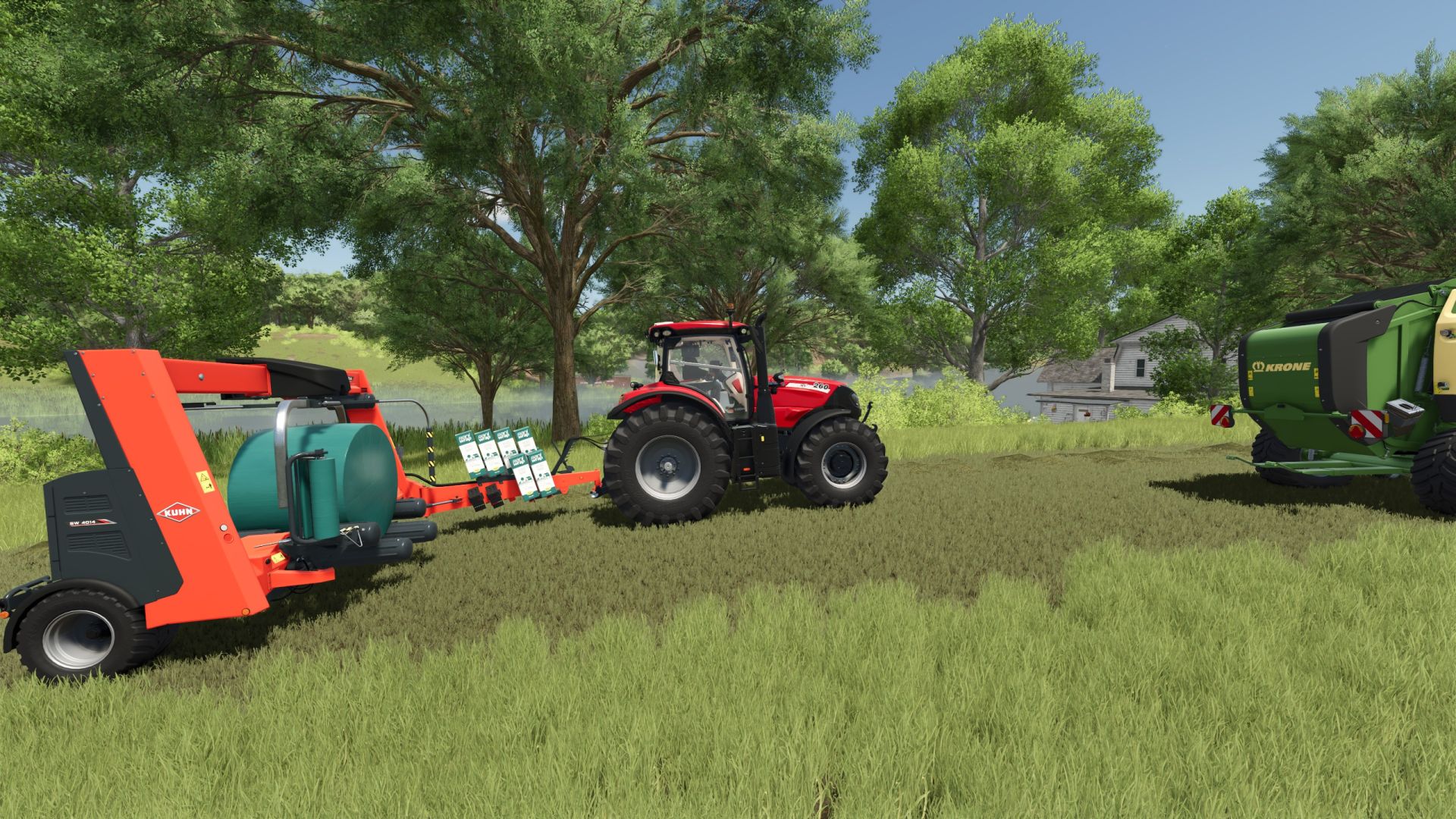 Предварительная камера Krone VariPack + Kuhn SW (БЫСТРАЯ УПАКОВКА)