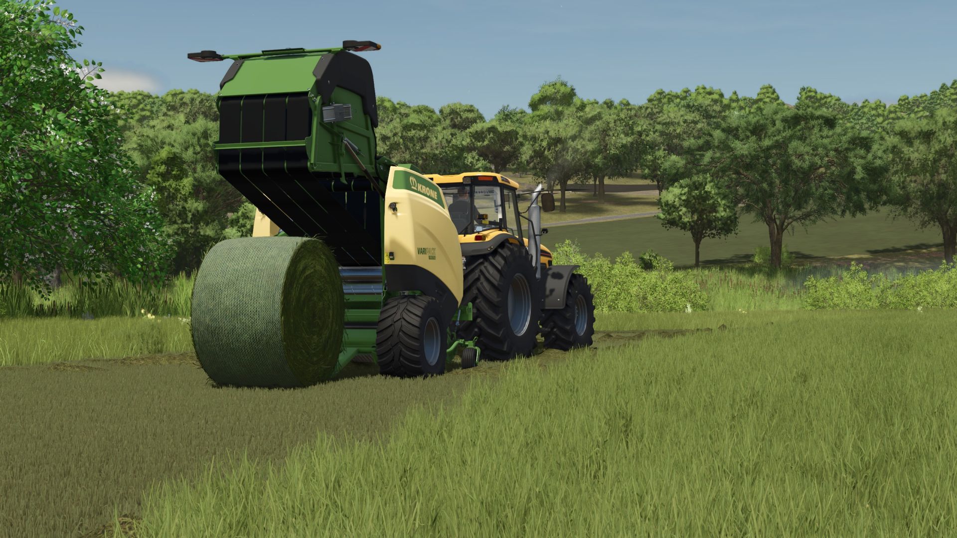 Komora wstępna Krone VariPack + Kuhn SW (SZYBKIE OWIJANIE)