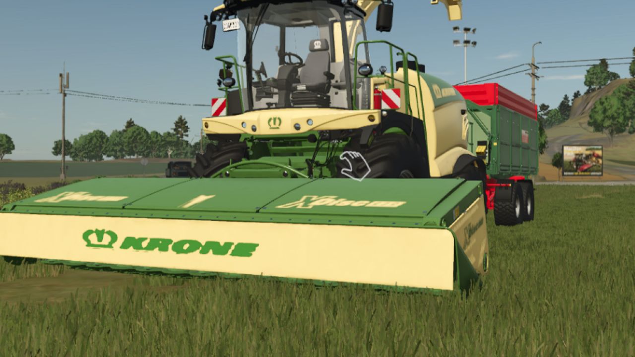 Krone XDisc 620 copertina corta