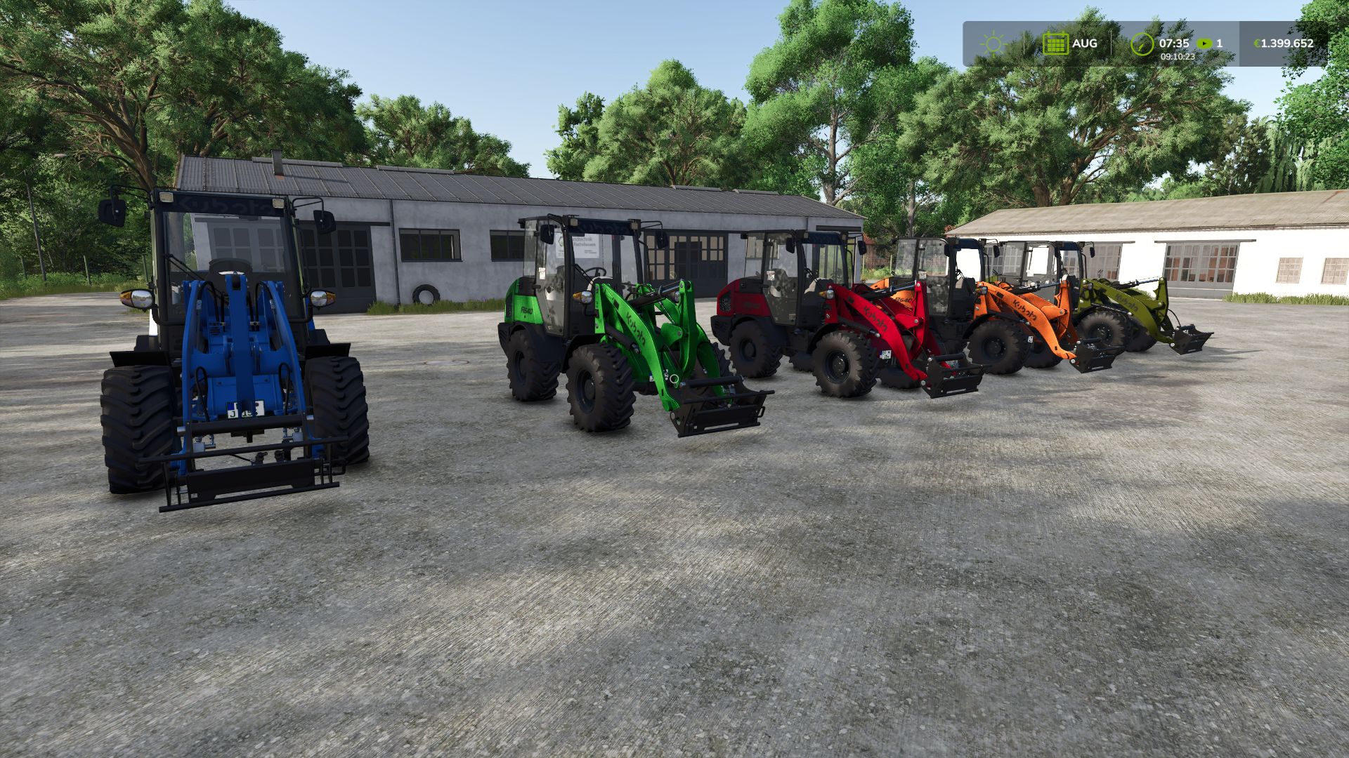 Kubota Pack Multicolor