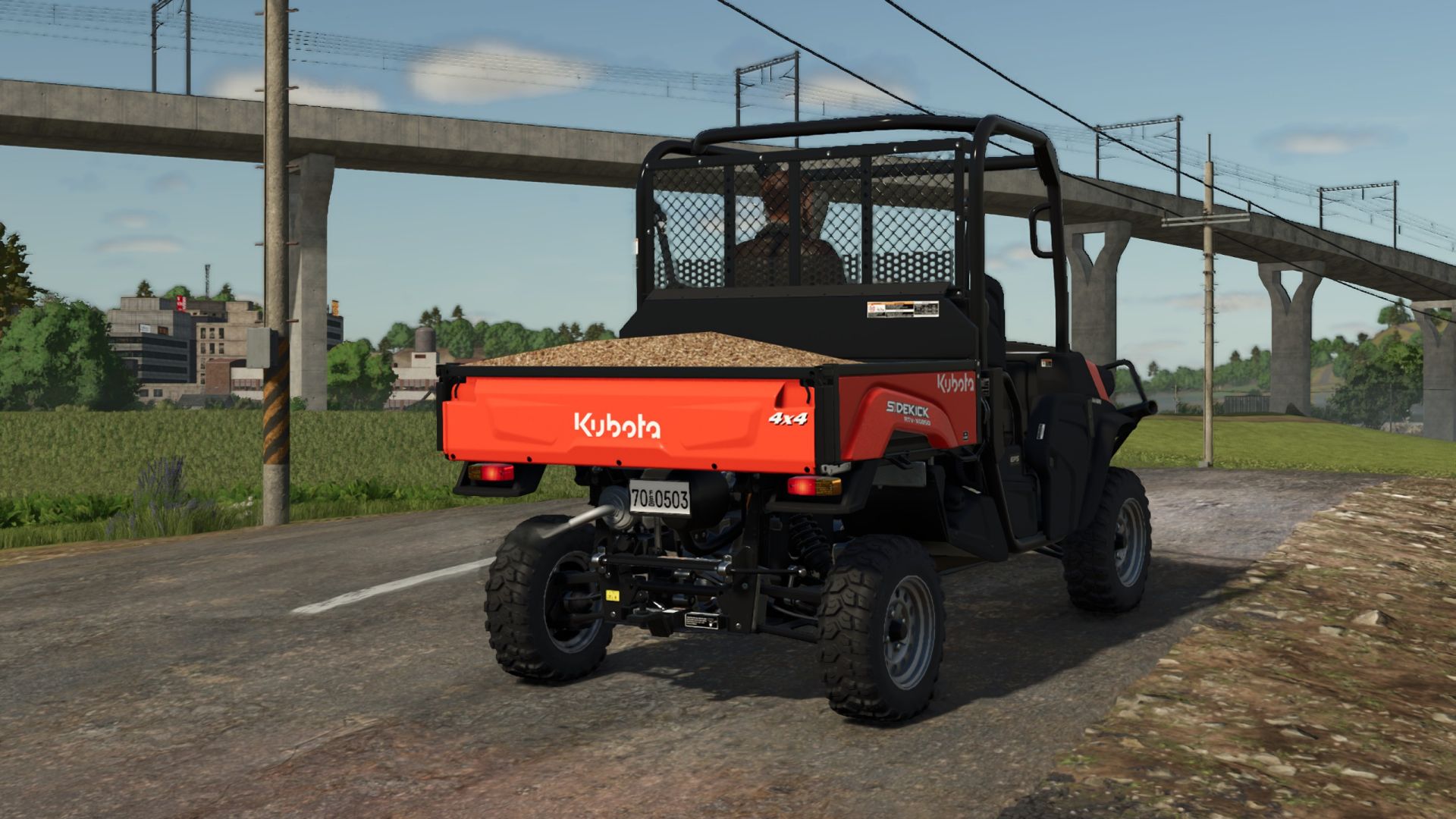 Kubota Sidekick 4000L Capacité irréelle