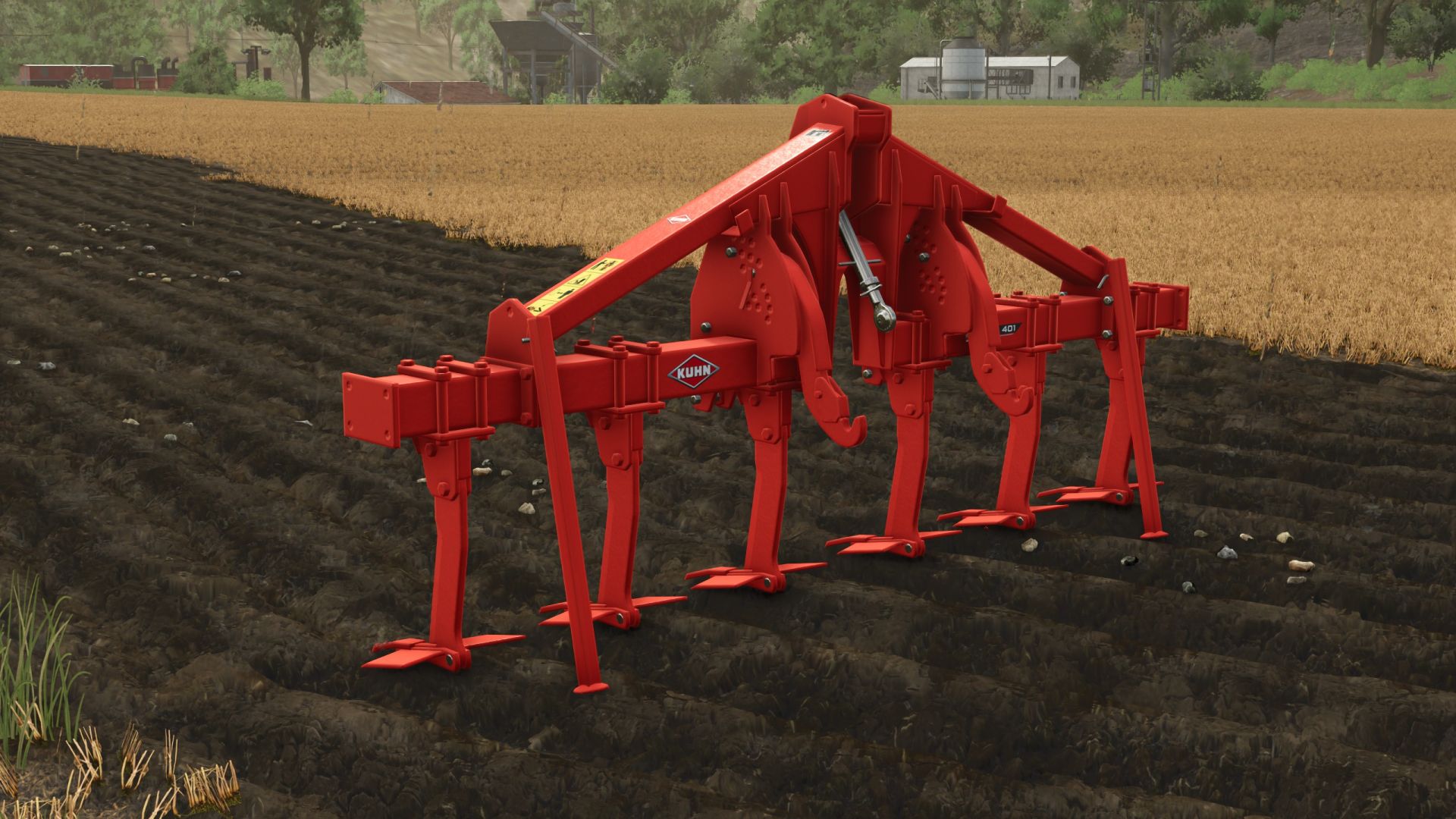 Kuhn DC 401 z funkcją pługa