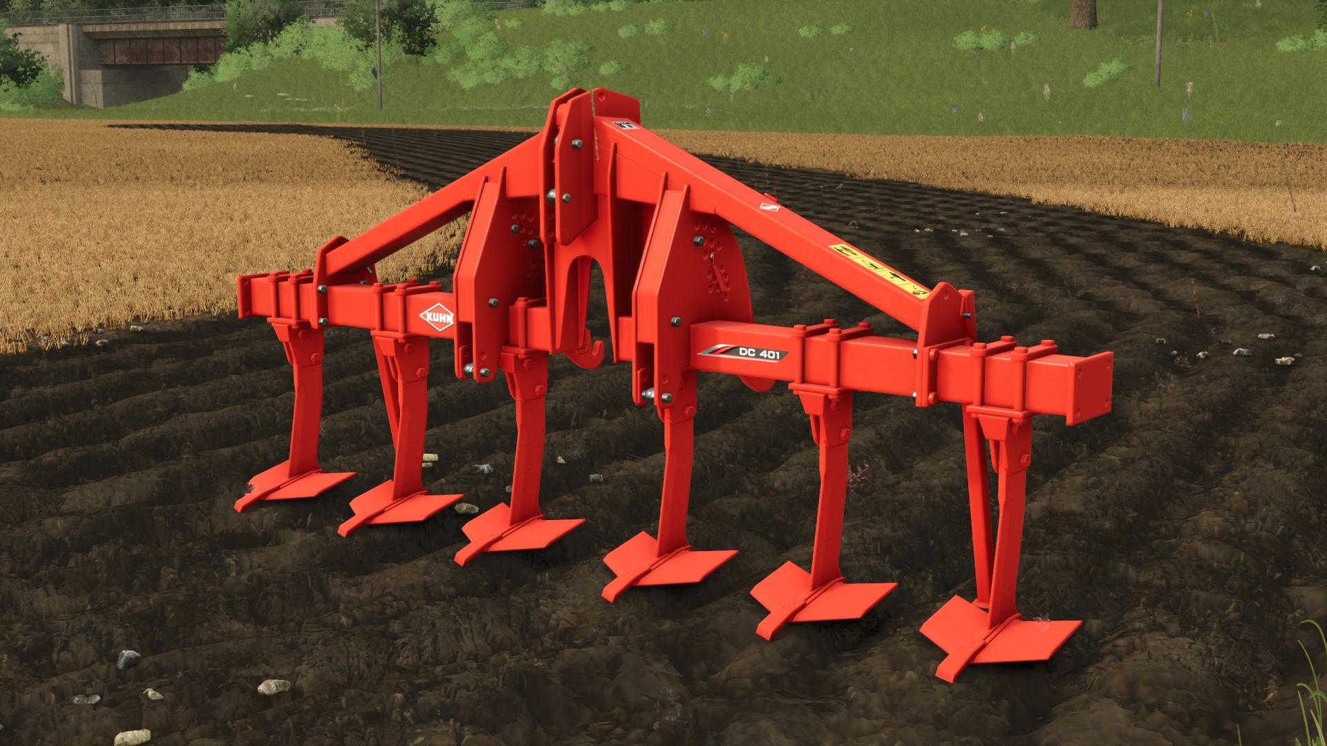 Kuhn DC 401 with plow function