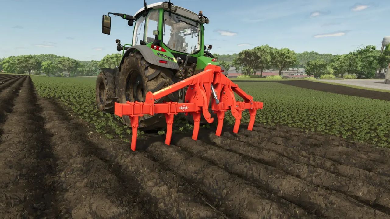 Kuhn DC 401 z funkcją pługa