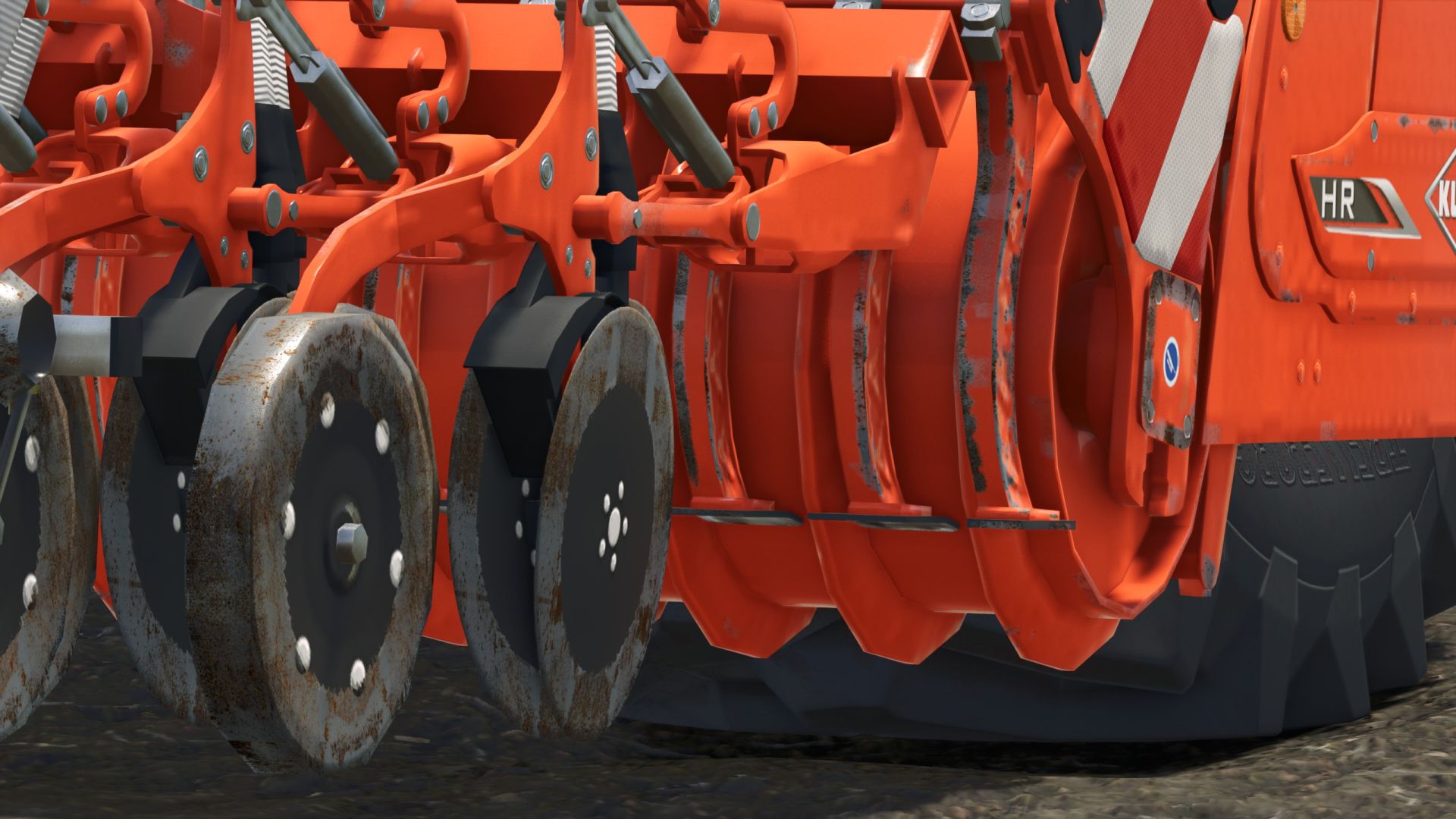 Kuhn HR 4040 + VENTA 4030 Rust Edition