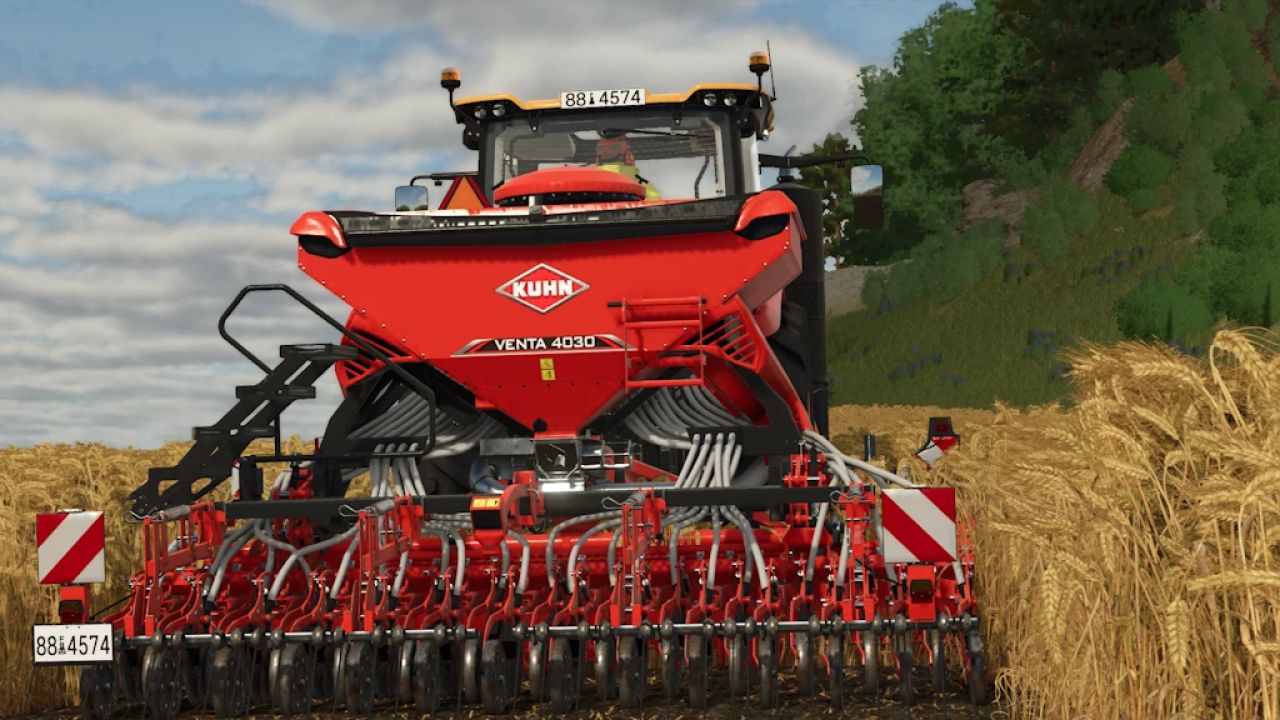 Kuhn HR 4040 + VENTA 4030 Rust Edition